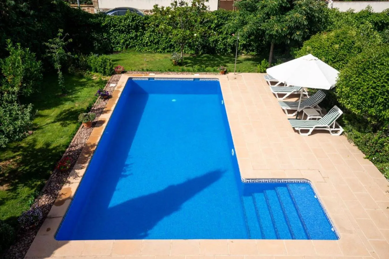 Swimming pool in Villa Marín Toledo