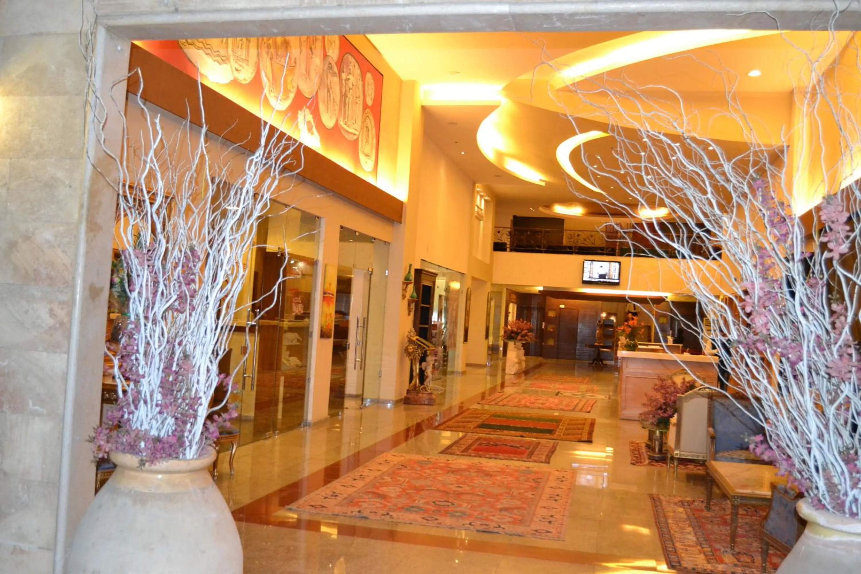 Lobby or reception in Platinum Hotel