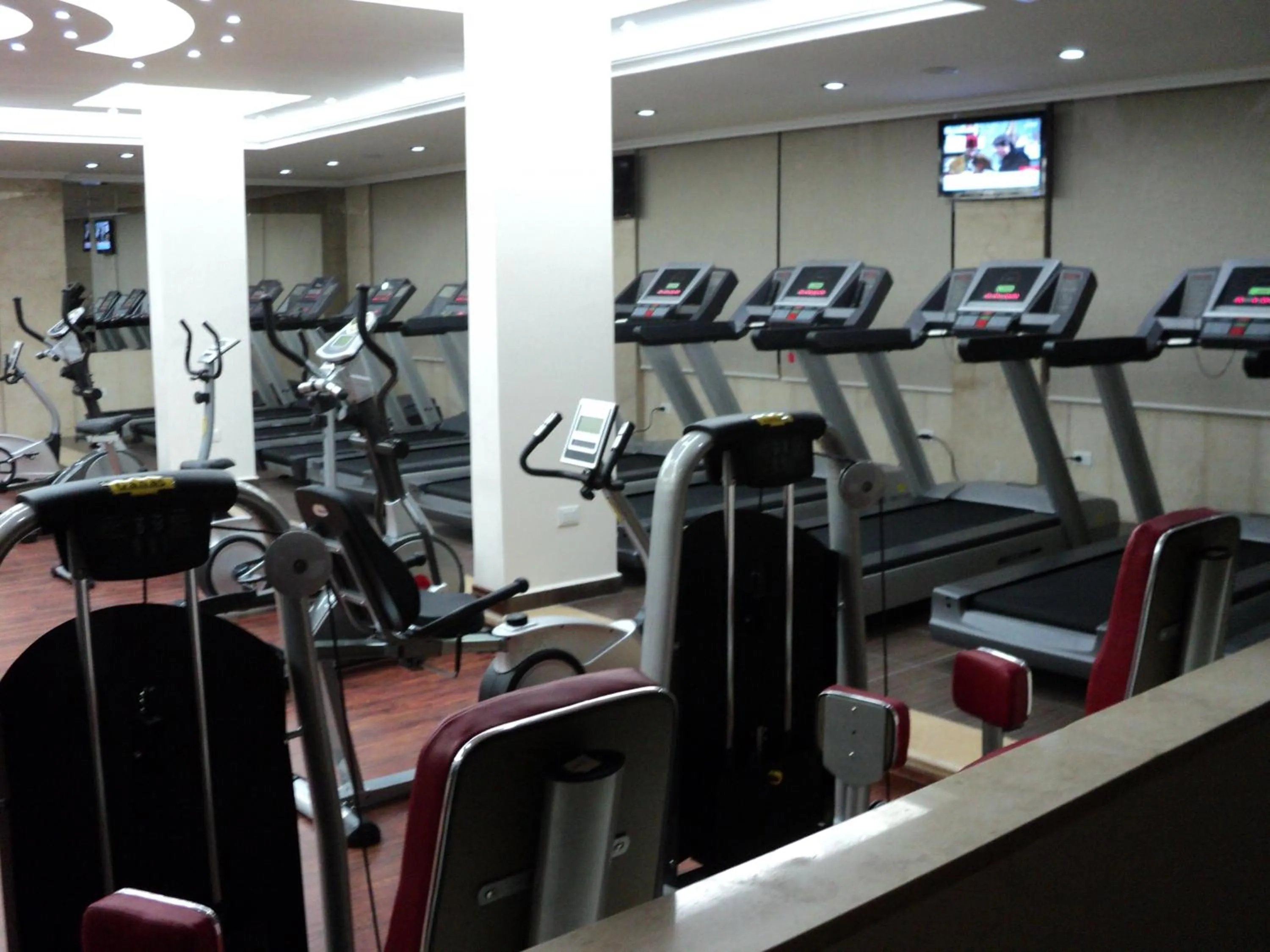 Fitness centre/facilities in Platinum Hotel