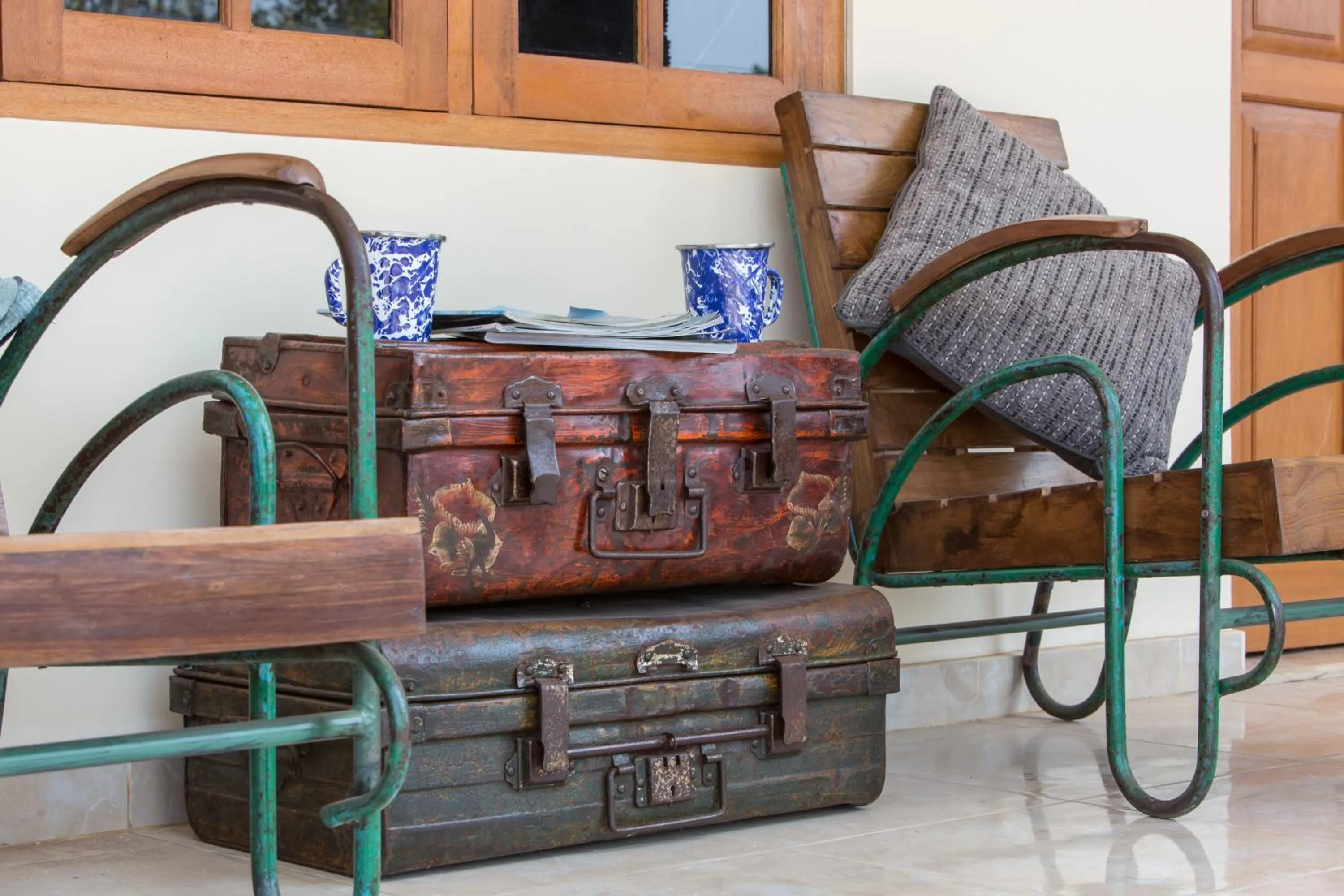 Decorative detail in The Bali Boarding House