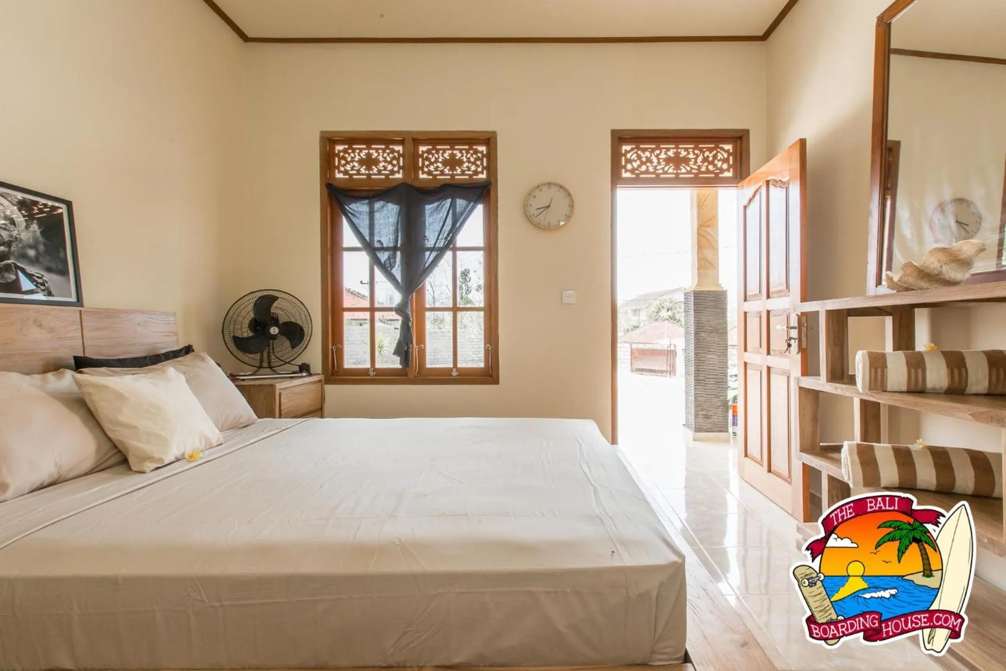 Bed in The Bali Boarding House