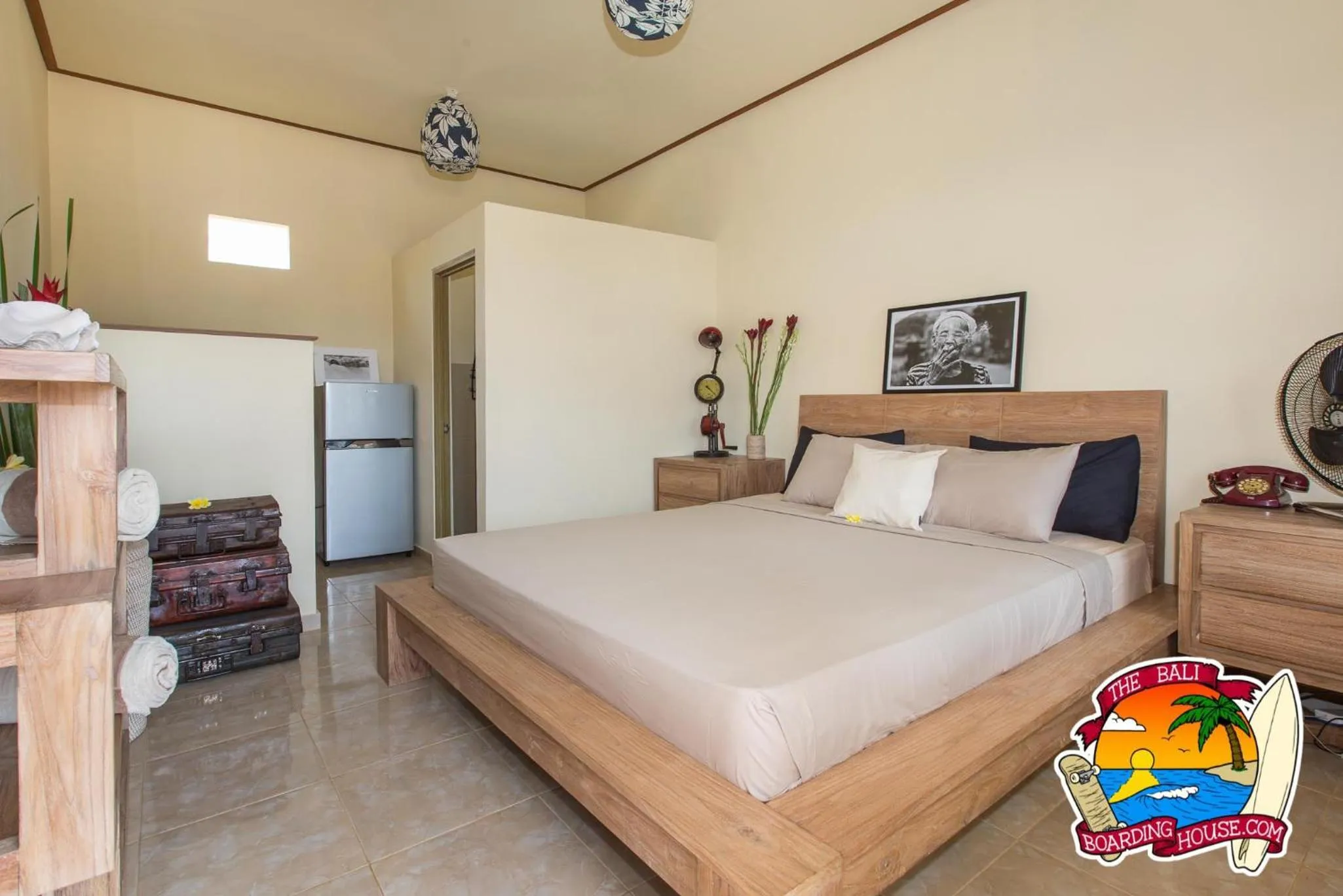 Bed in The Bali Boarding House