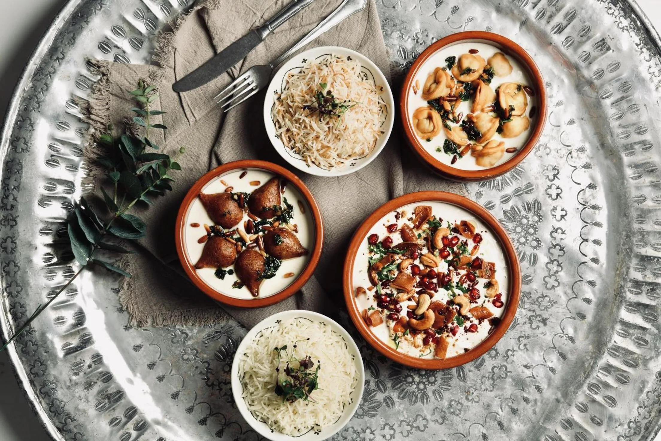 Food in Number One Tower Suites