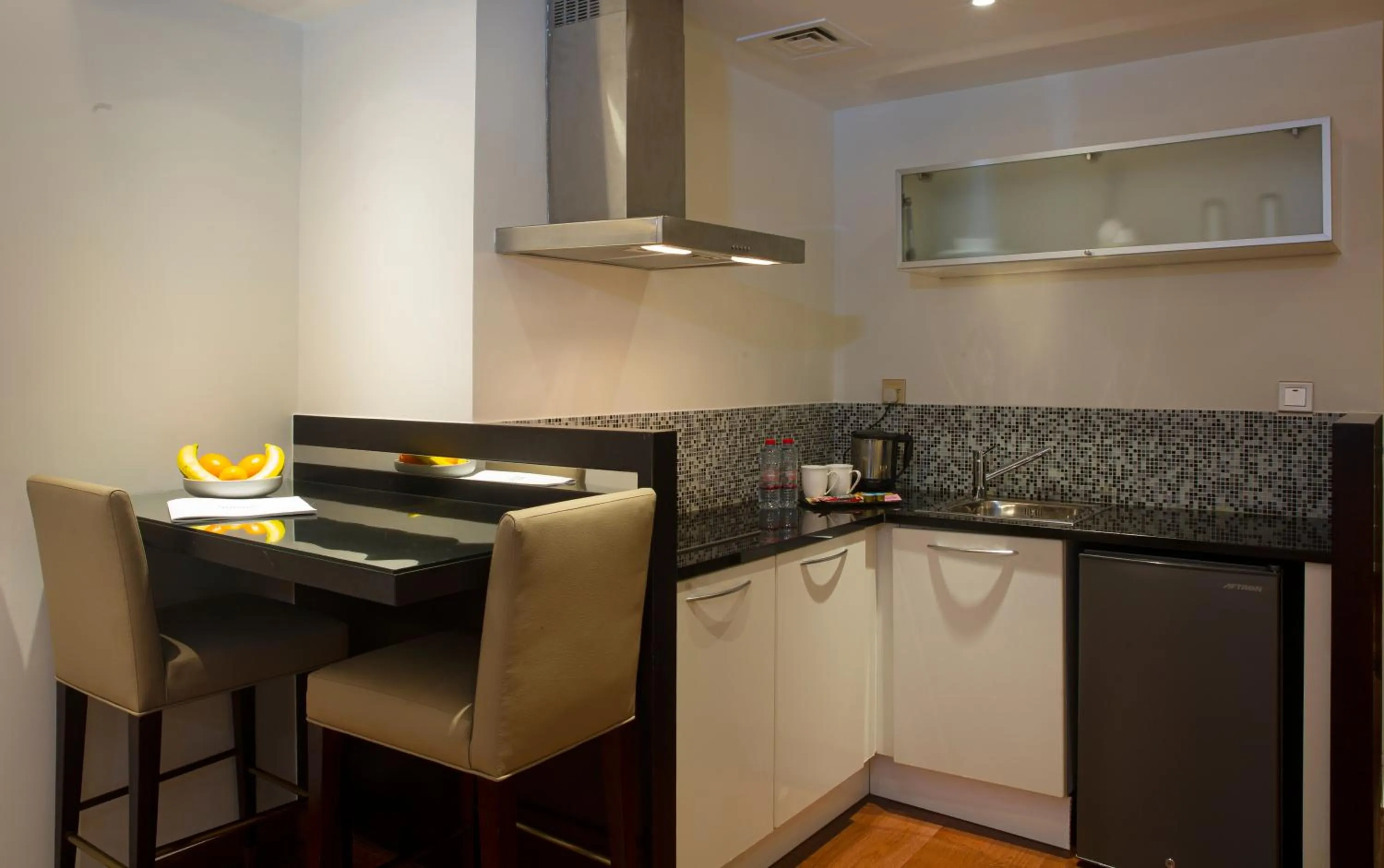 Kitchen or kitchenette in Number One Tower Suites