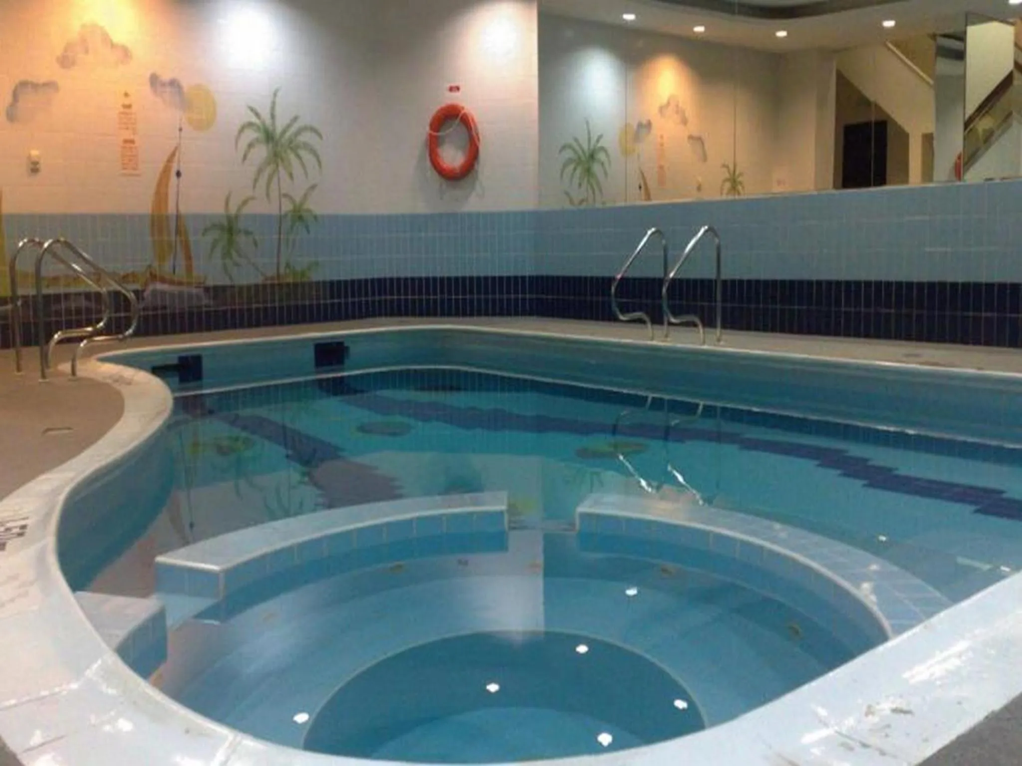 Swimming pool in Number One Tower Suites