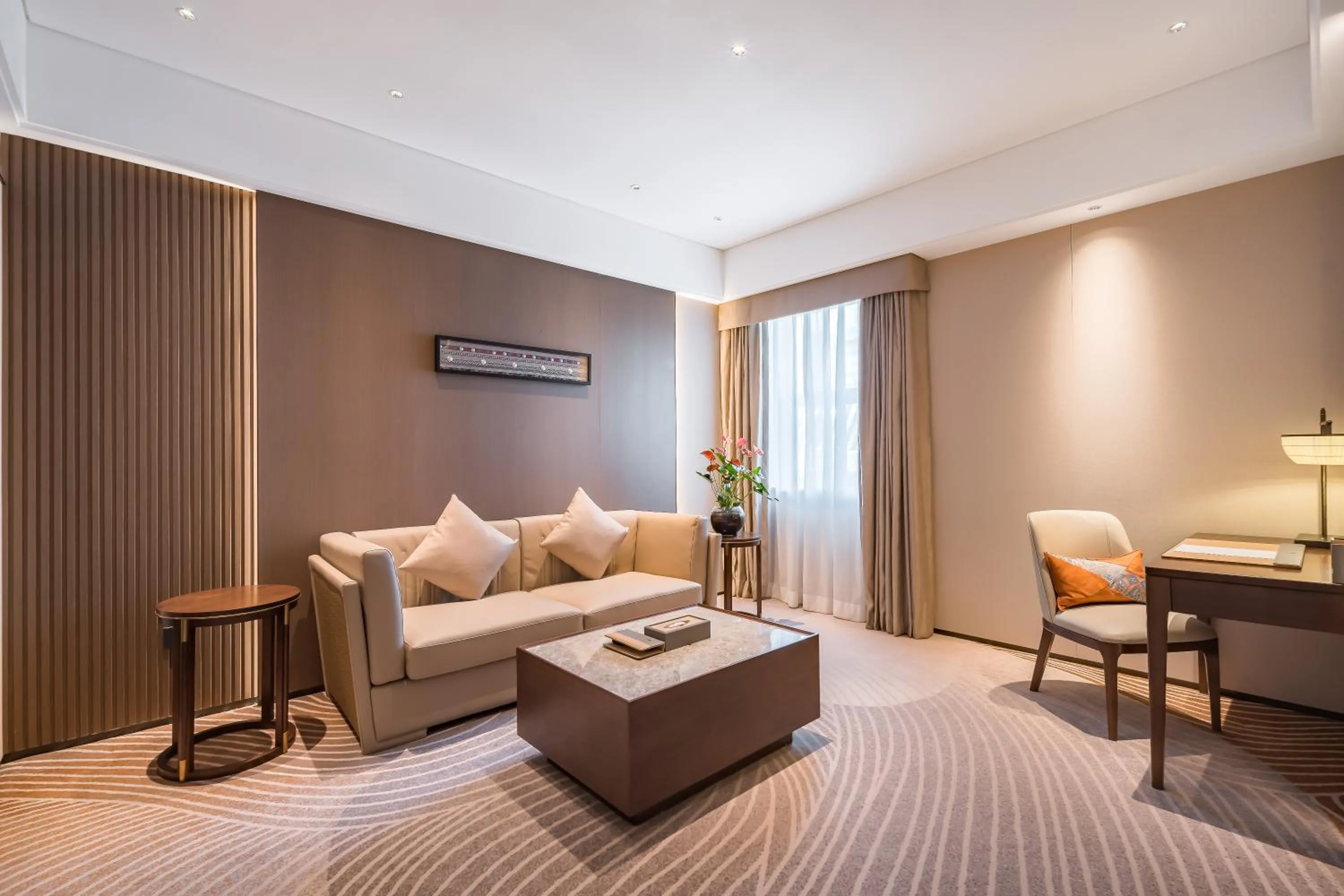 Living room, Bed in Beijing Guangxi Hotel