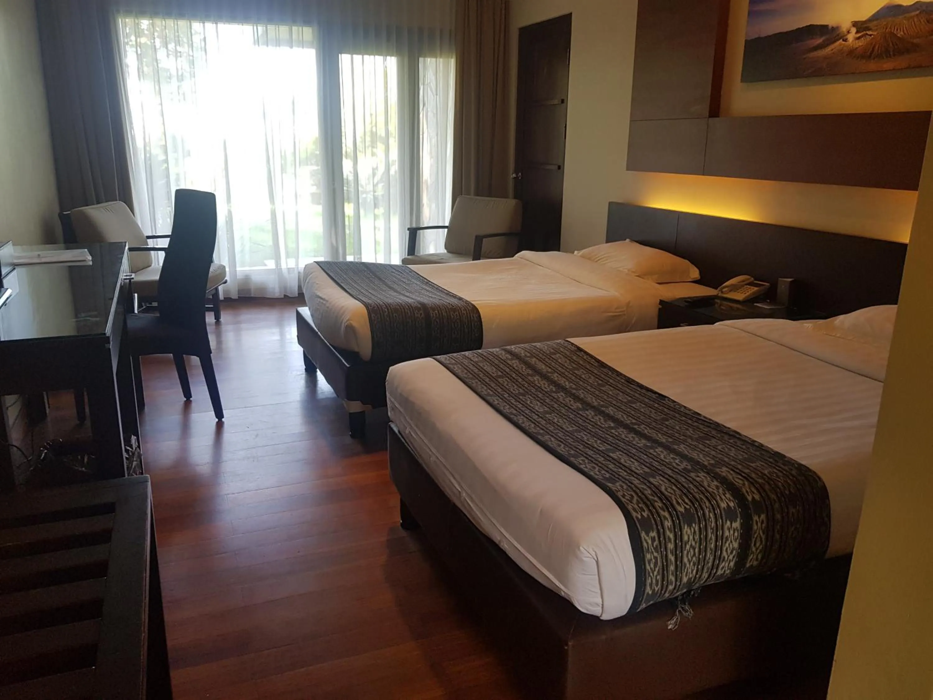 Photo of the whole room, Bed in Jiwa Jawa Resort Bromo