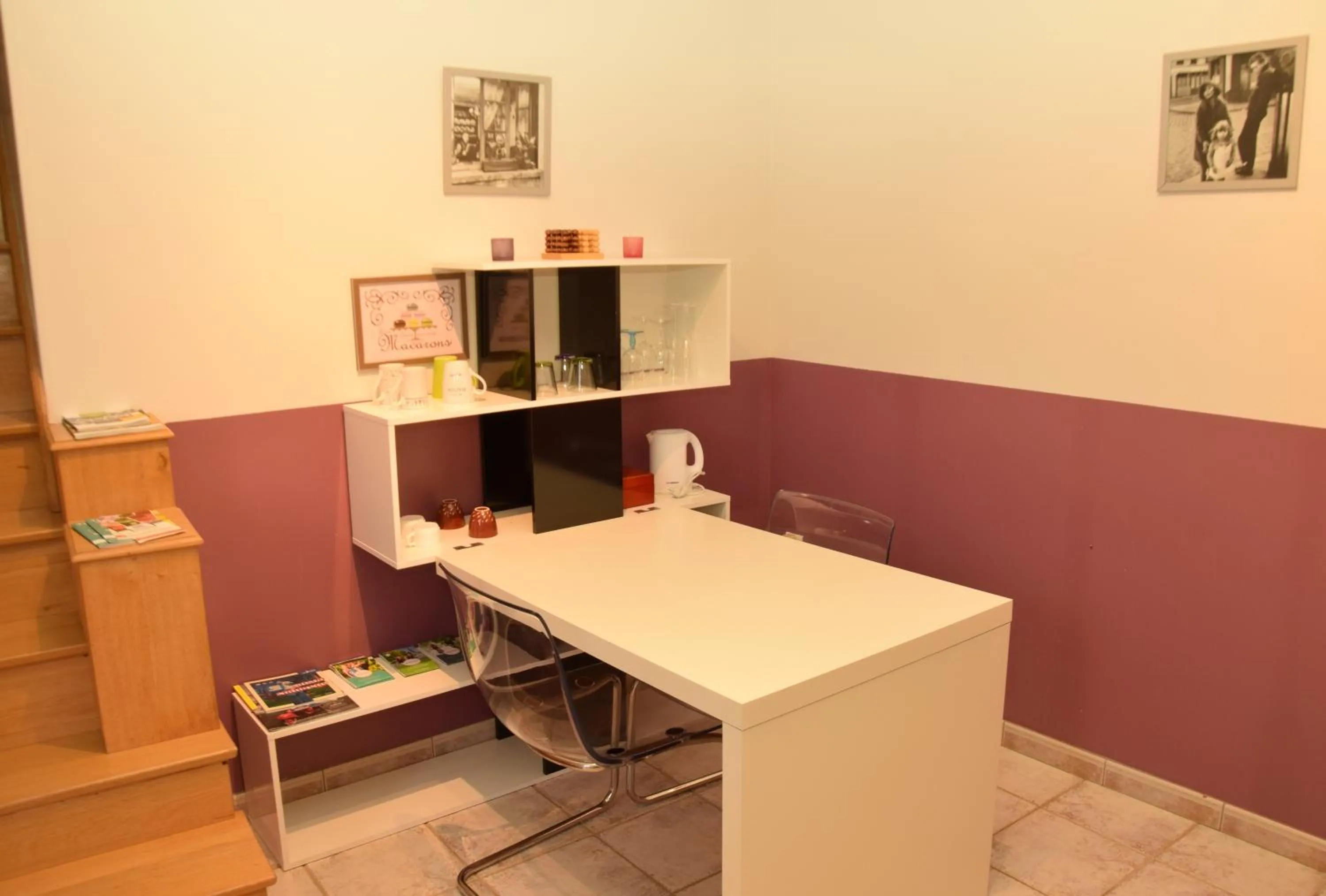 Dining area in La Sente des Vignes