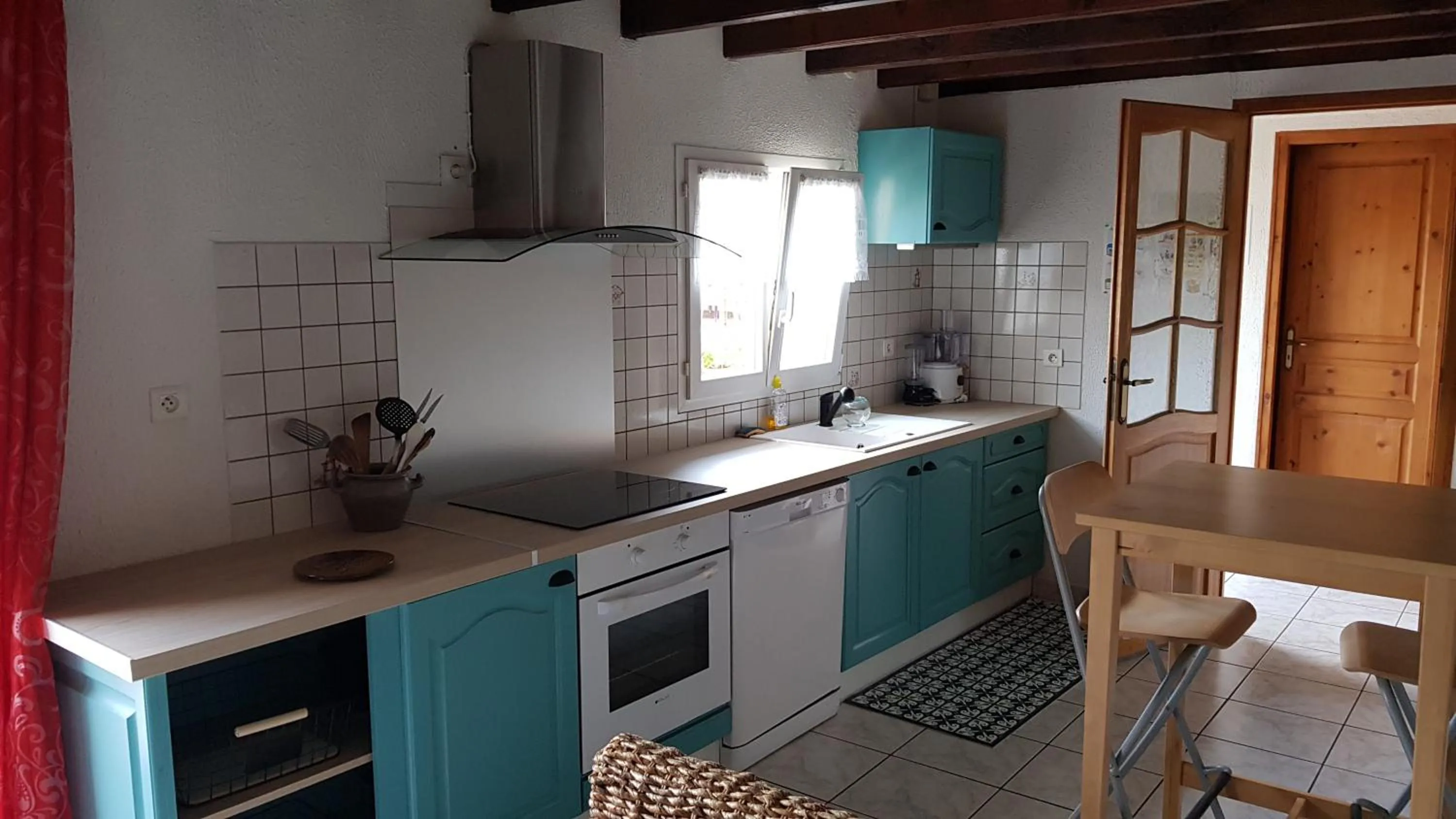 stove in La Sente des Vignes