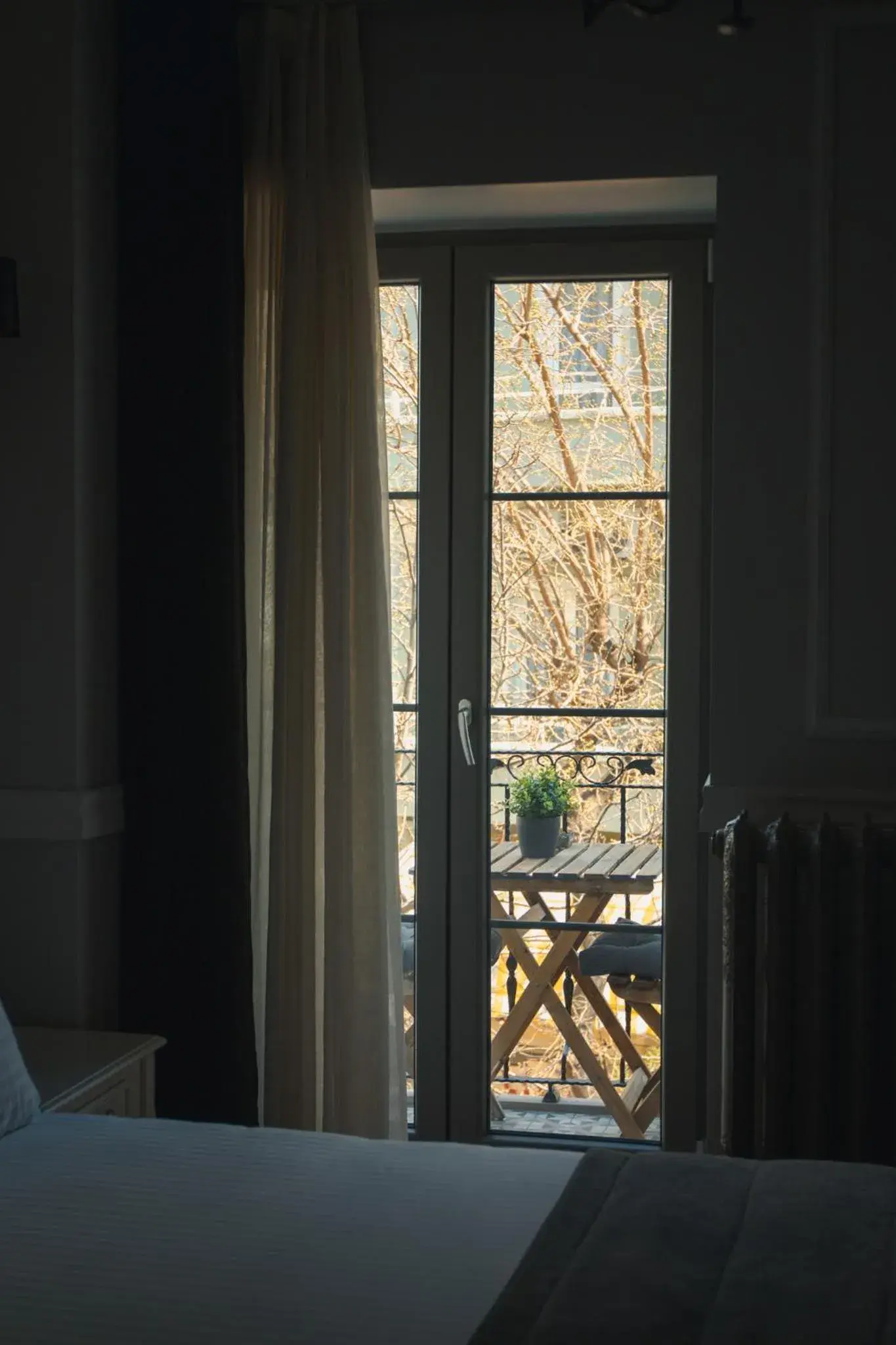 View (from property/room), Bed in Louis Rooms View (from property/room), Bed in Louis Rooms