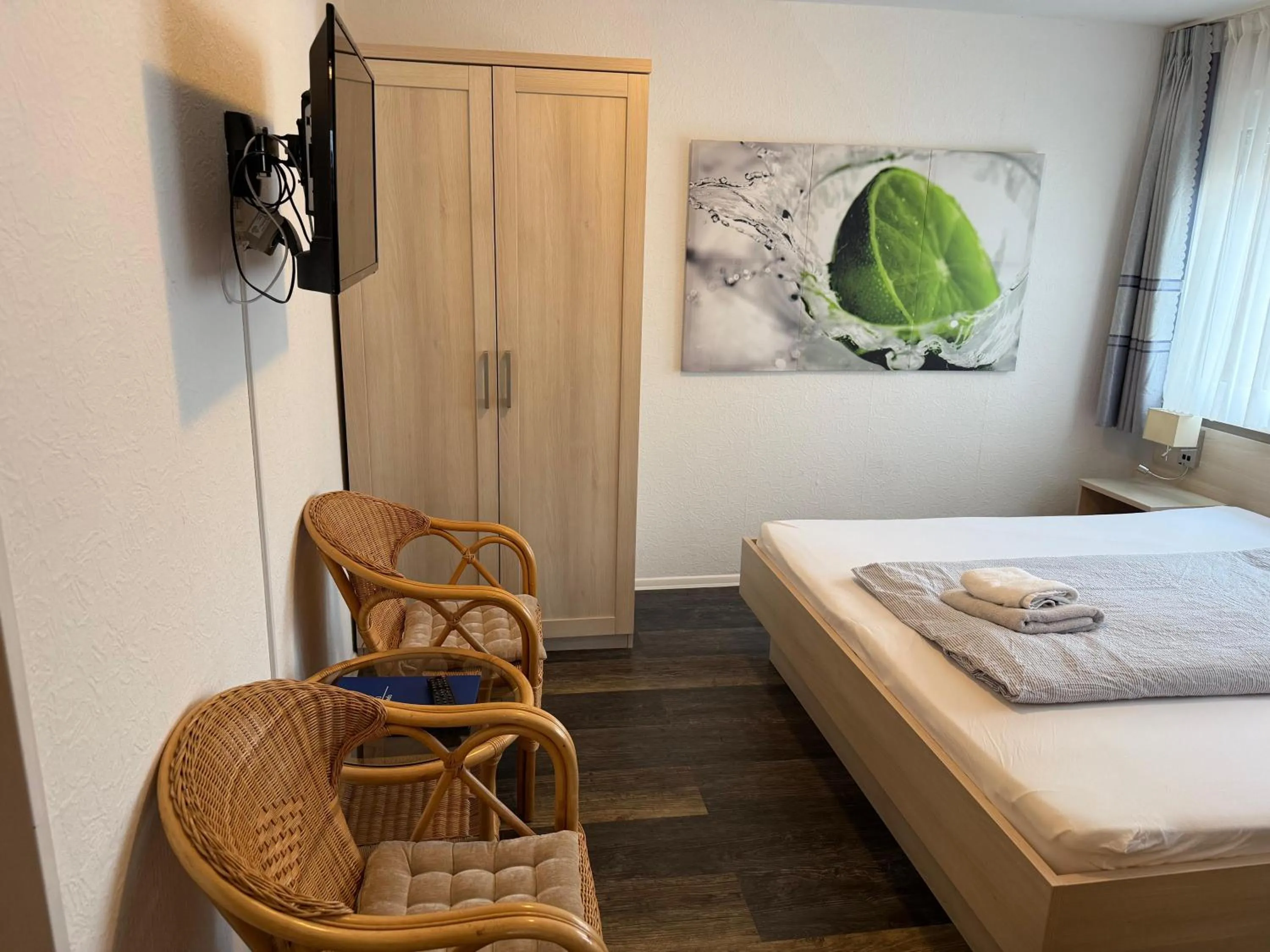 Bed in Hotel Nordseegruß