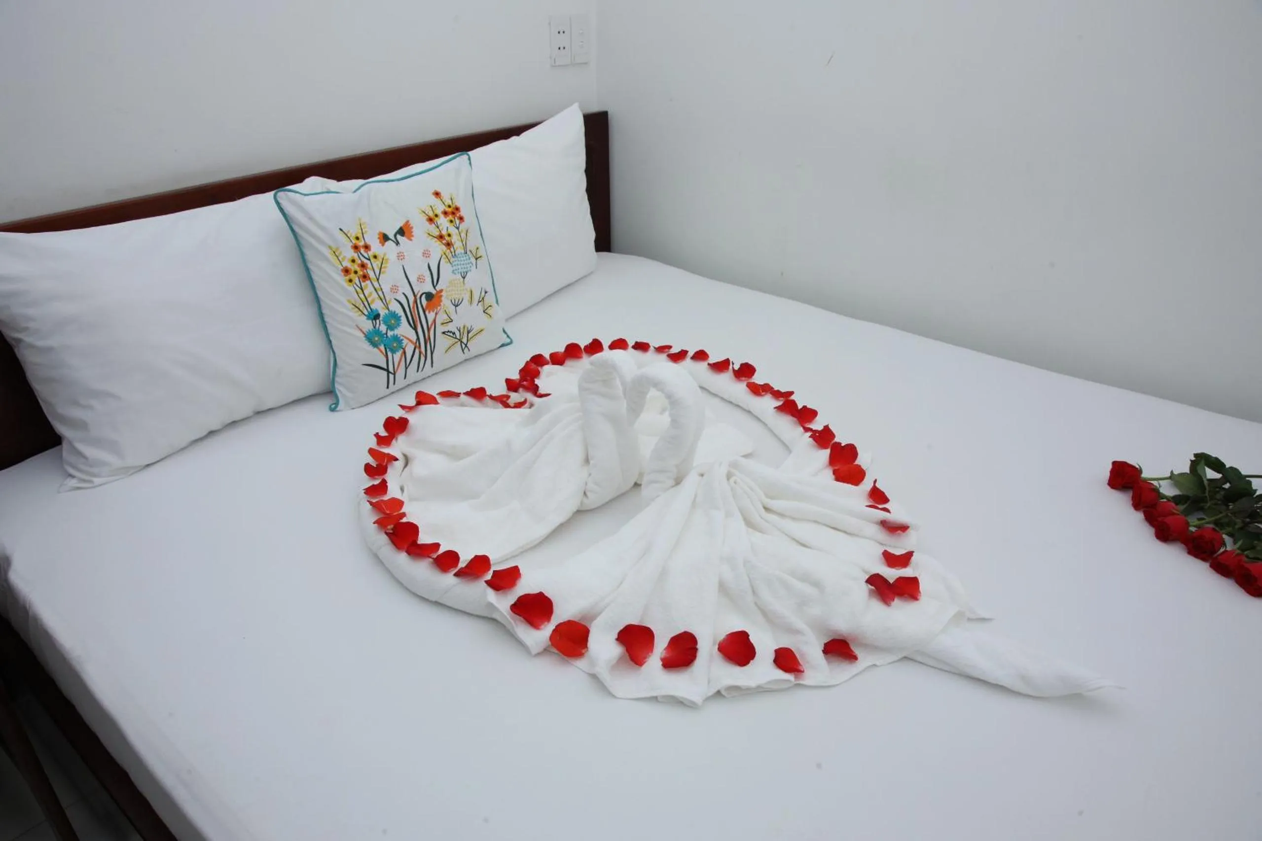 Bed in An Bình Tài Hotel