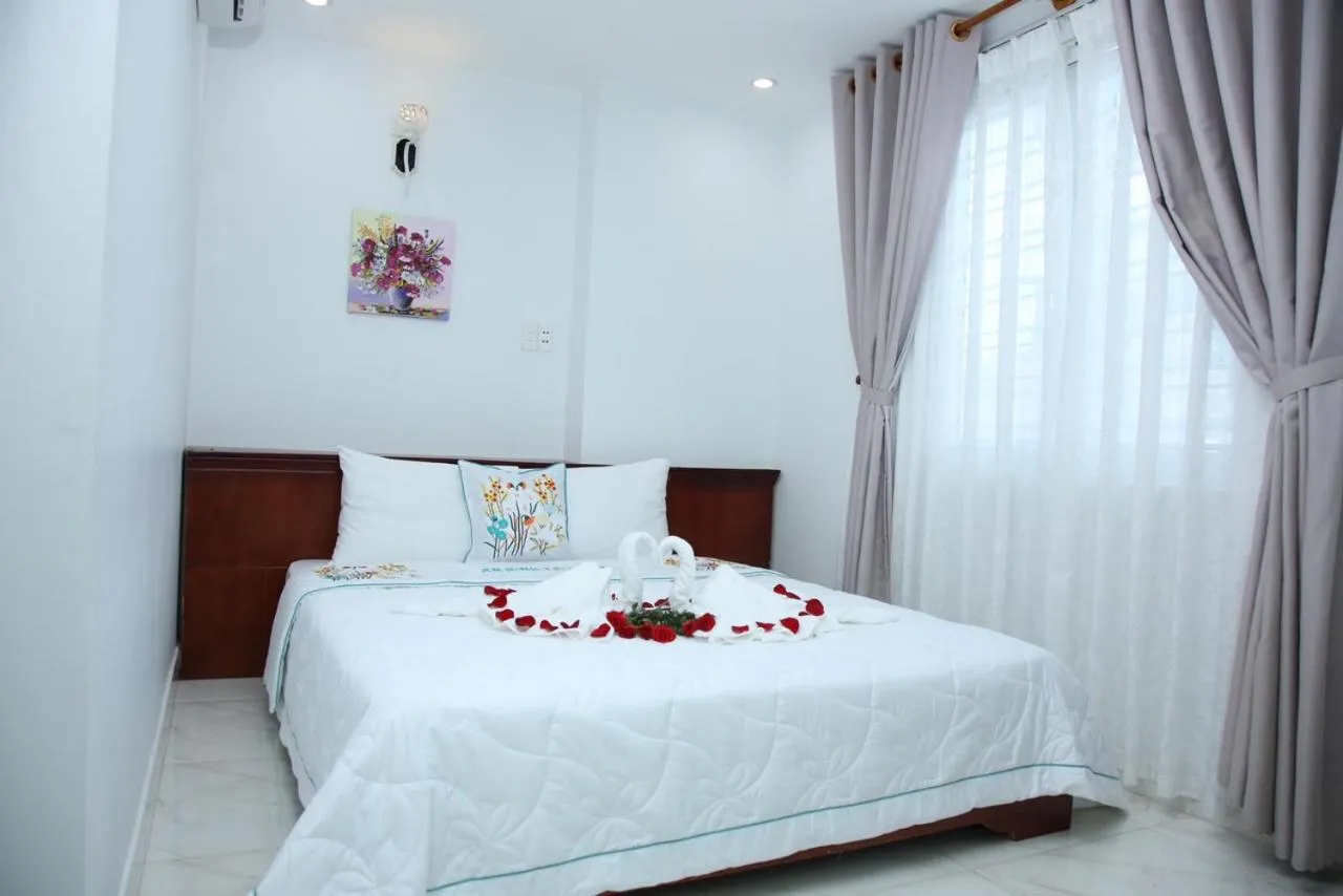 Bed in An Bình Tài Hotel