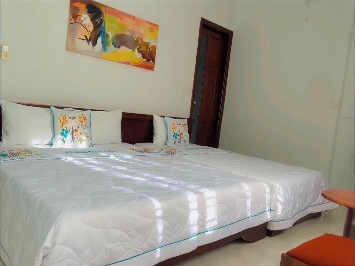 Bed in An Bình Tài Hotel
