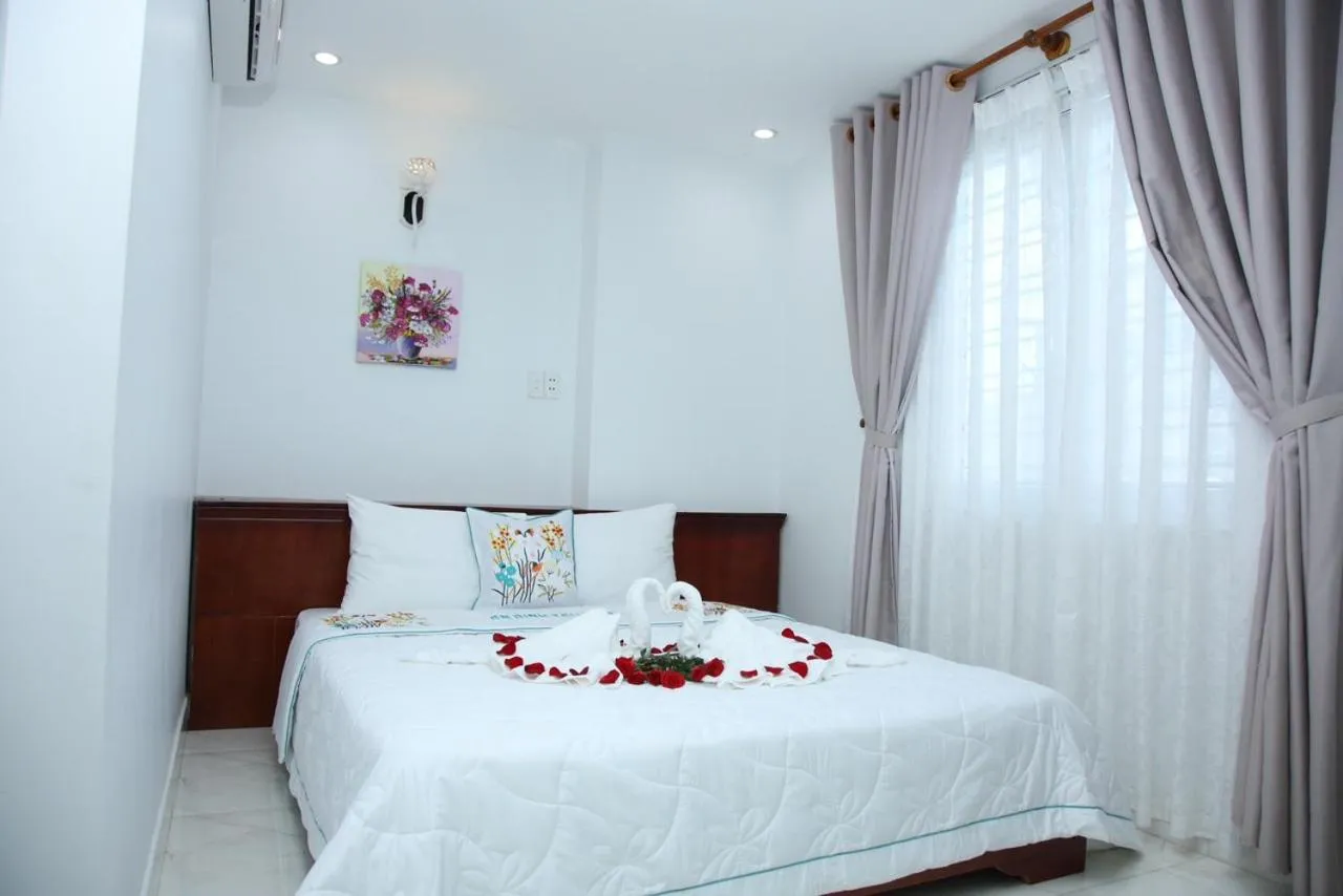 Bed in An Bình Tài Hotel