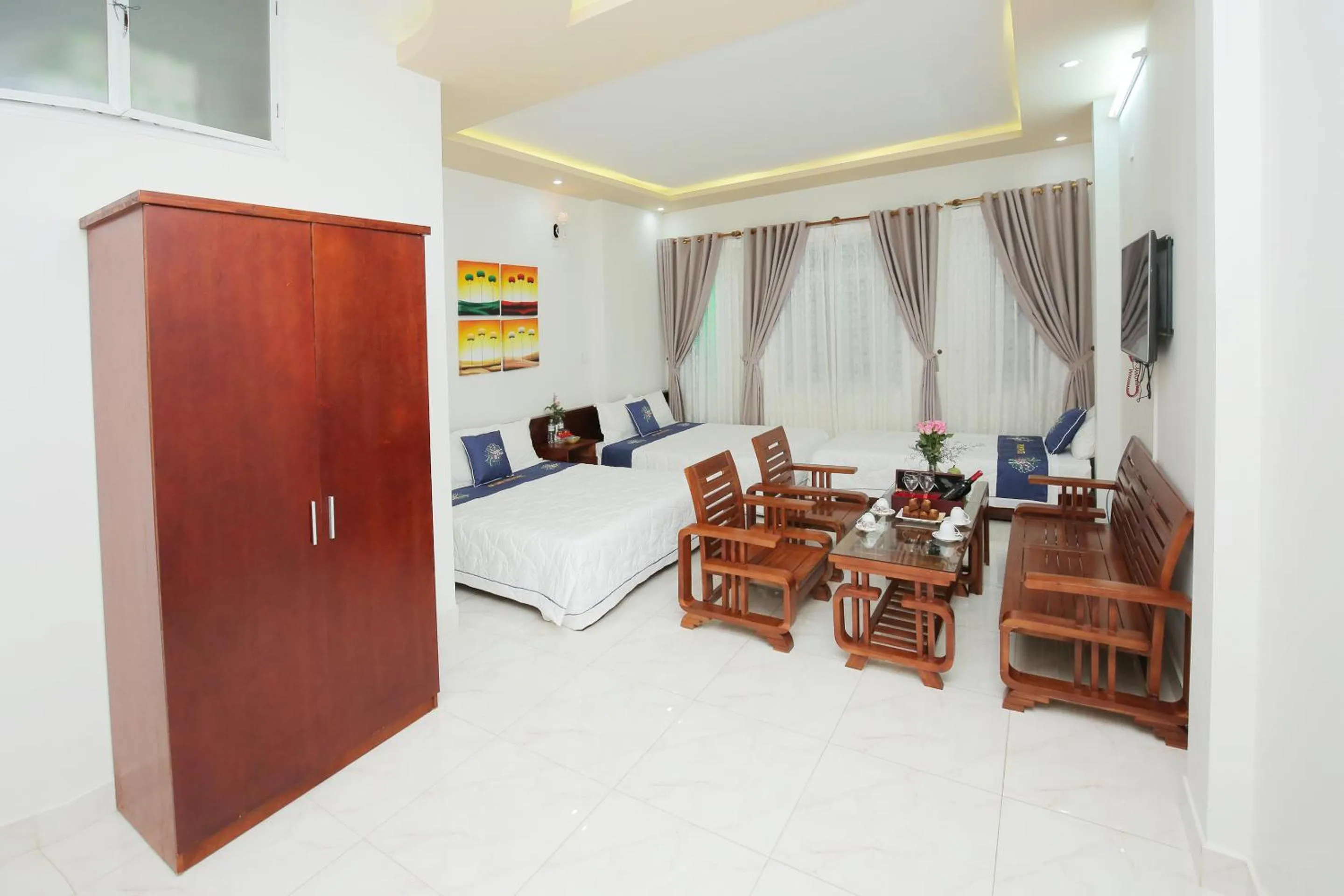 Bed in An Bình Tài Hotel