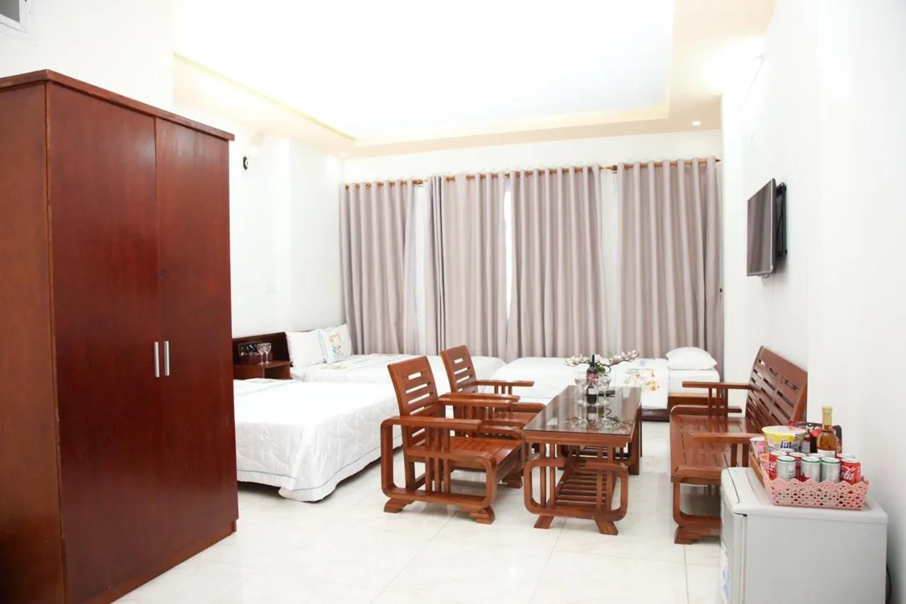 Bed in An Bình Tài Hotel