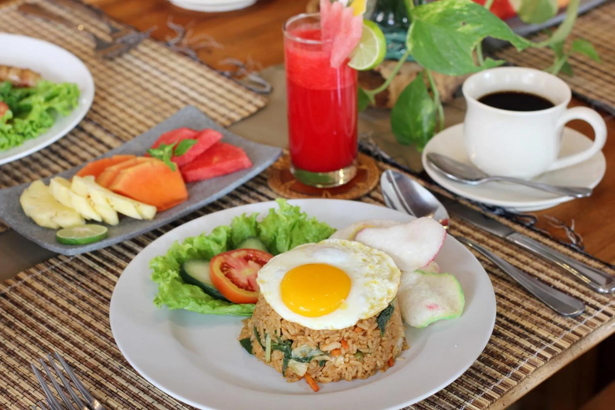 Breakfast in Sudha Villa Bali Anyelir