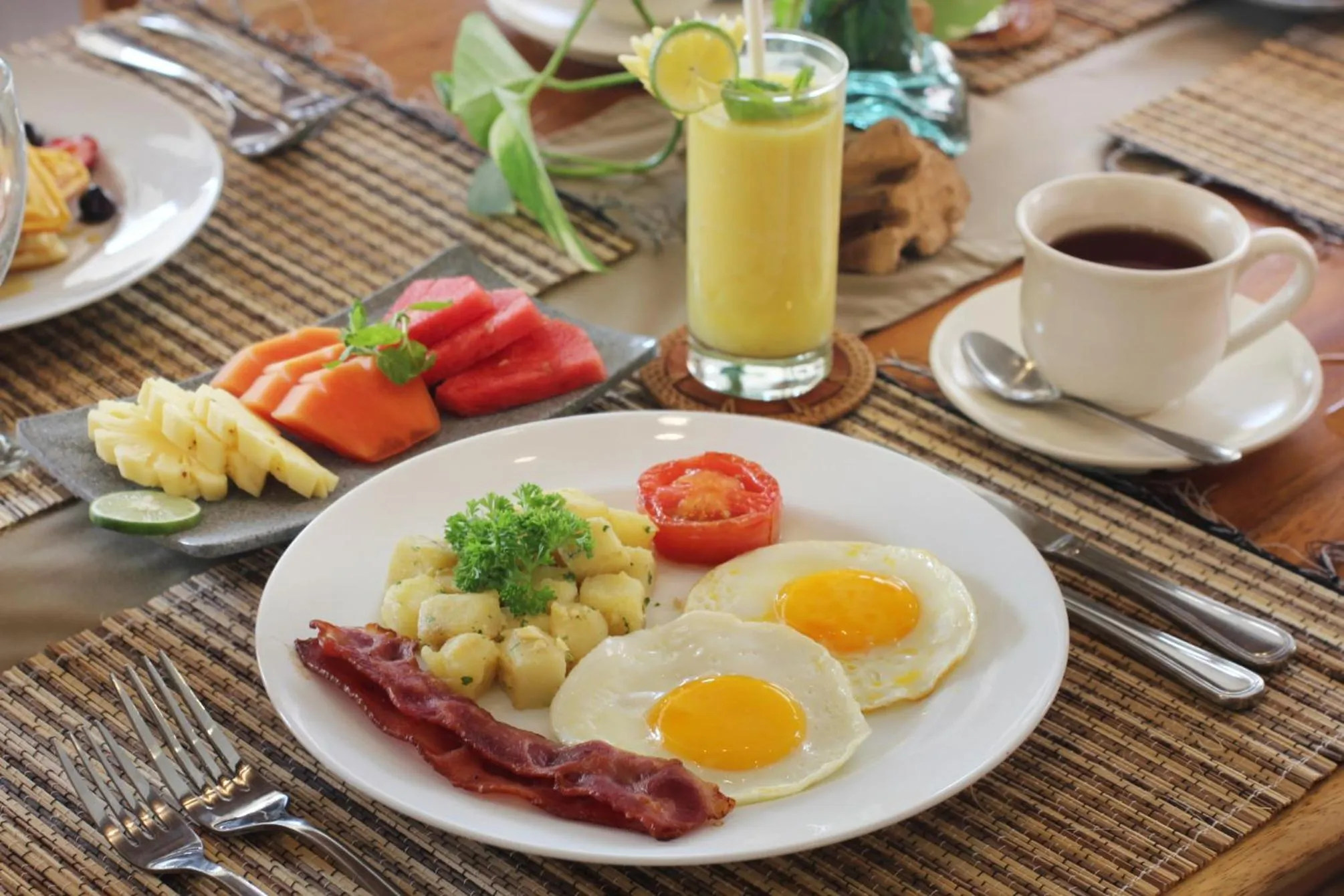 Breakfast in Sudha Villa Bali Anyelir