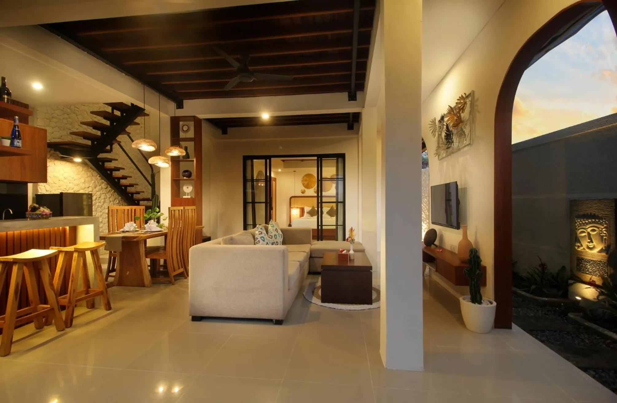 Living room in Sudha Villa Bali Anyelir