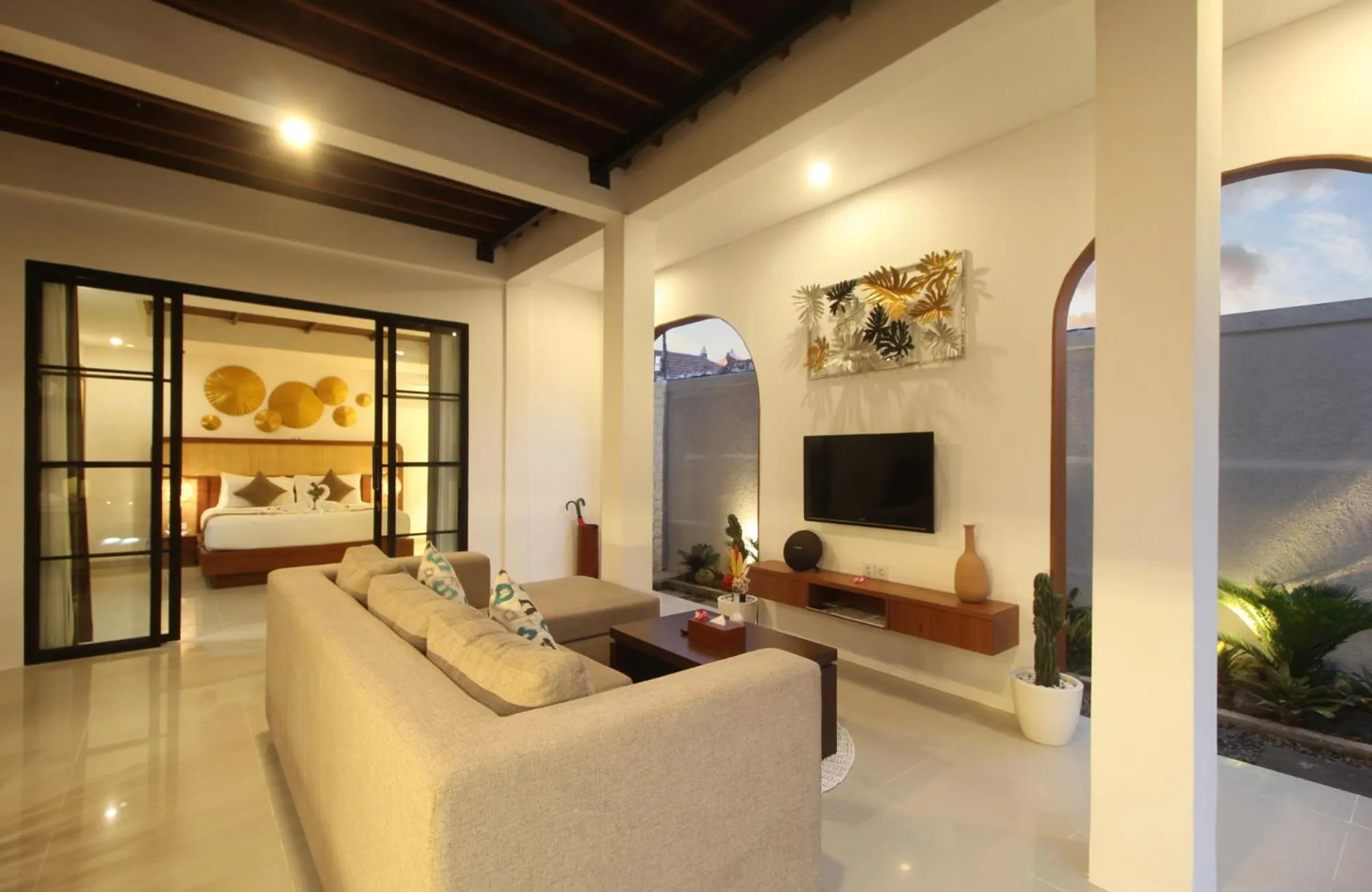 TV and multimedia in Sudha Villa Bali Anyelir
