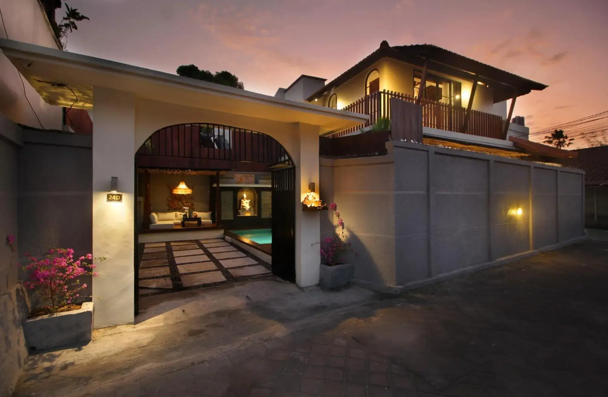Property building in Sudha Villa Bali Anyelir Property building in Sudha Villa Bali Anyelir