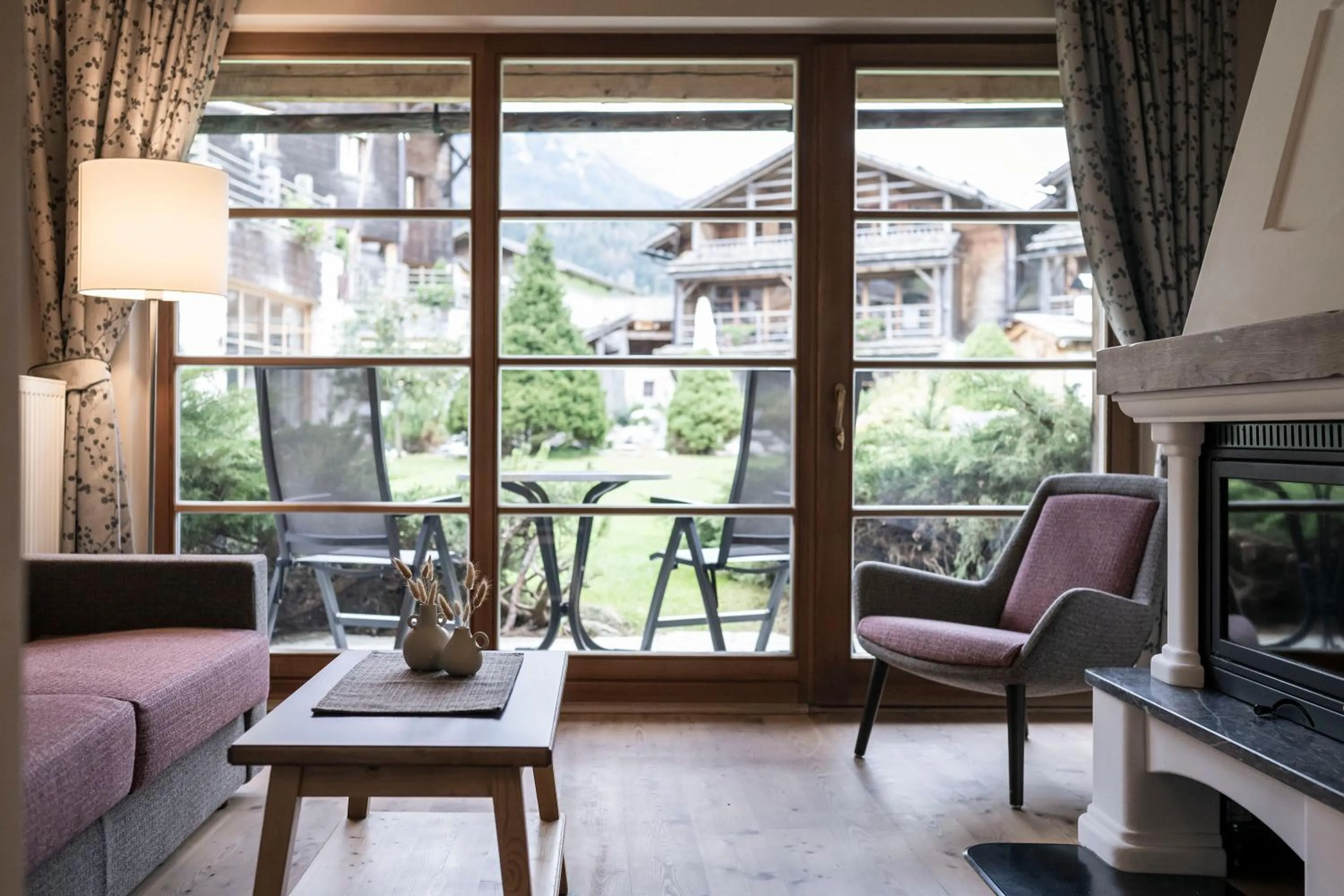 View (from property/room) in Post Alpina - Family Mountain Chalets