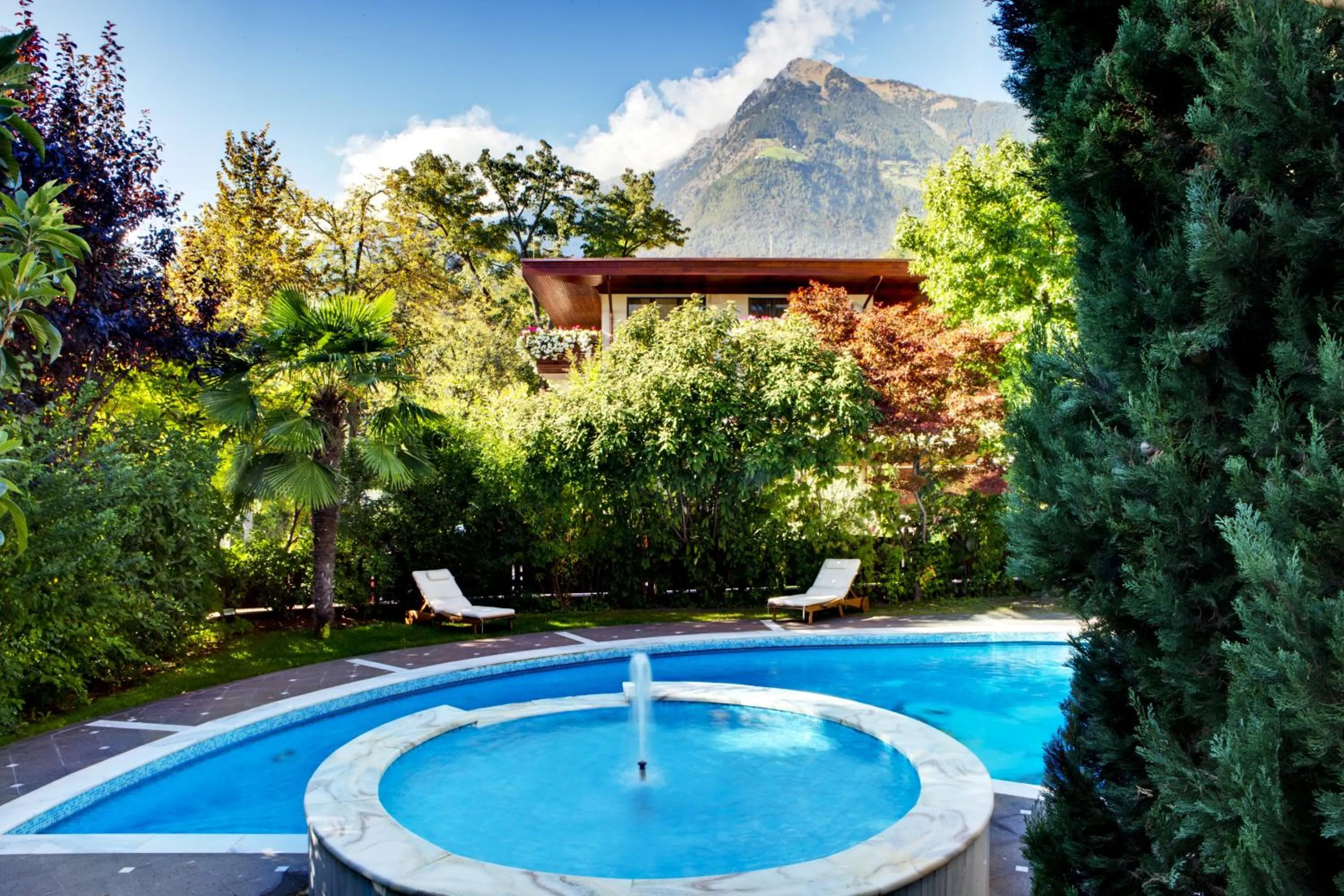 Swimming pool in Hotel Sittnerhof