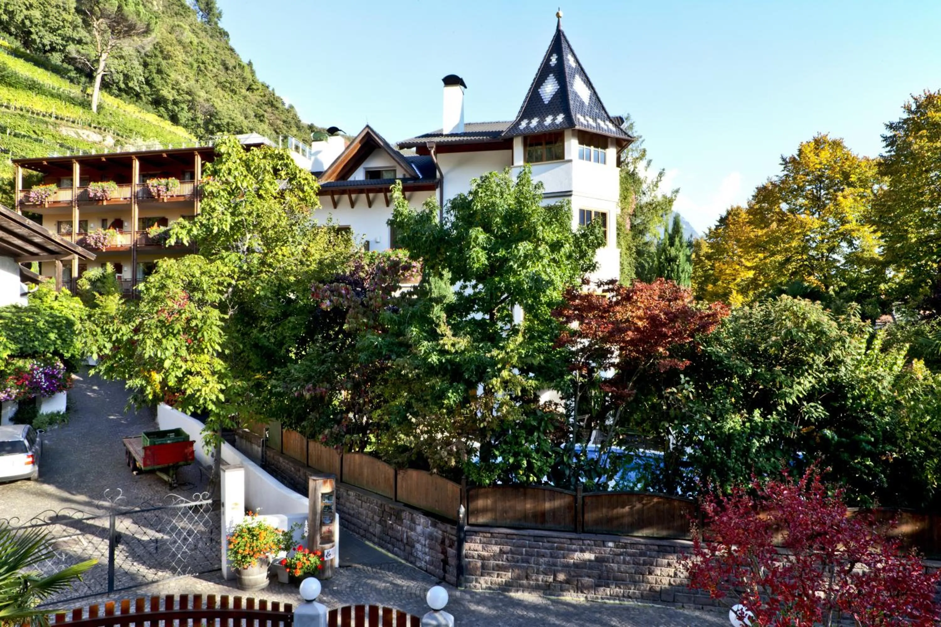 Facade/entrance in Hotel Sittnerhof