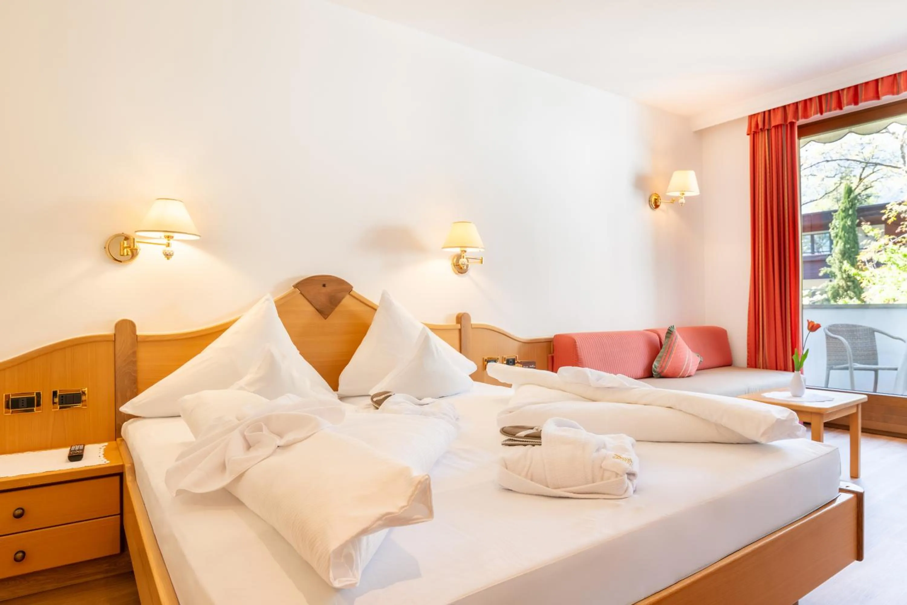 Bedroom, Bed in Hotel Sittnerhof