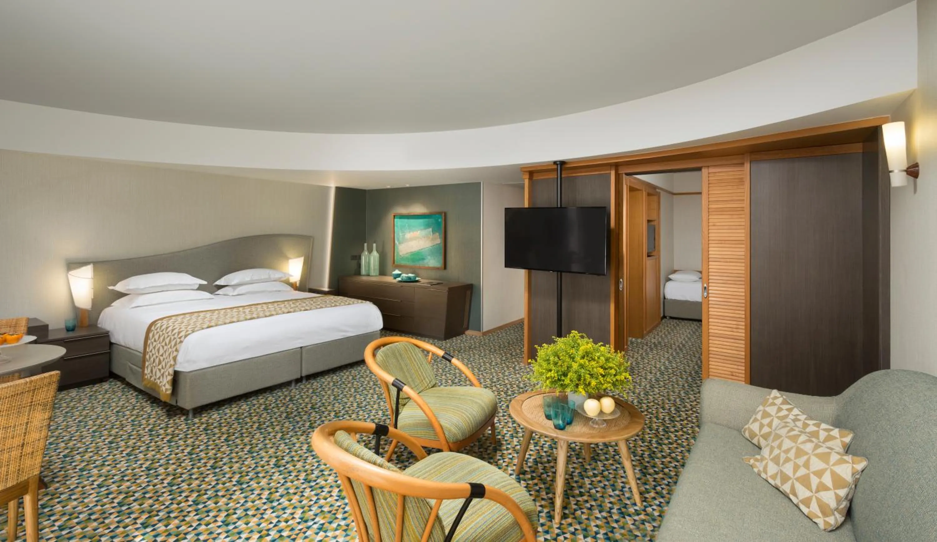 Bed in Dan Eilat Hotel