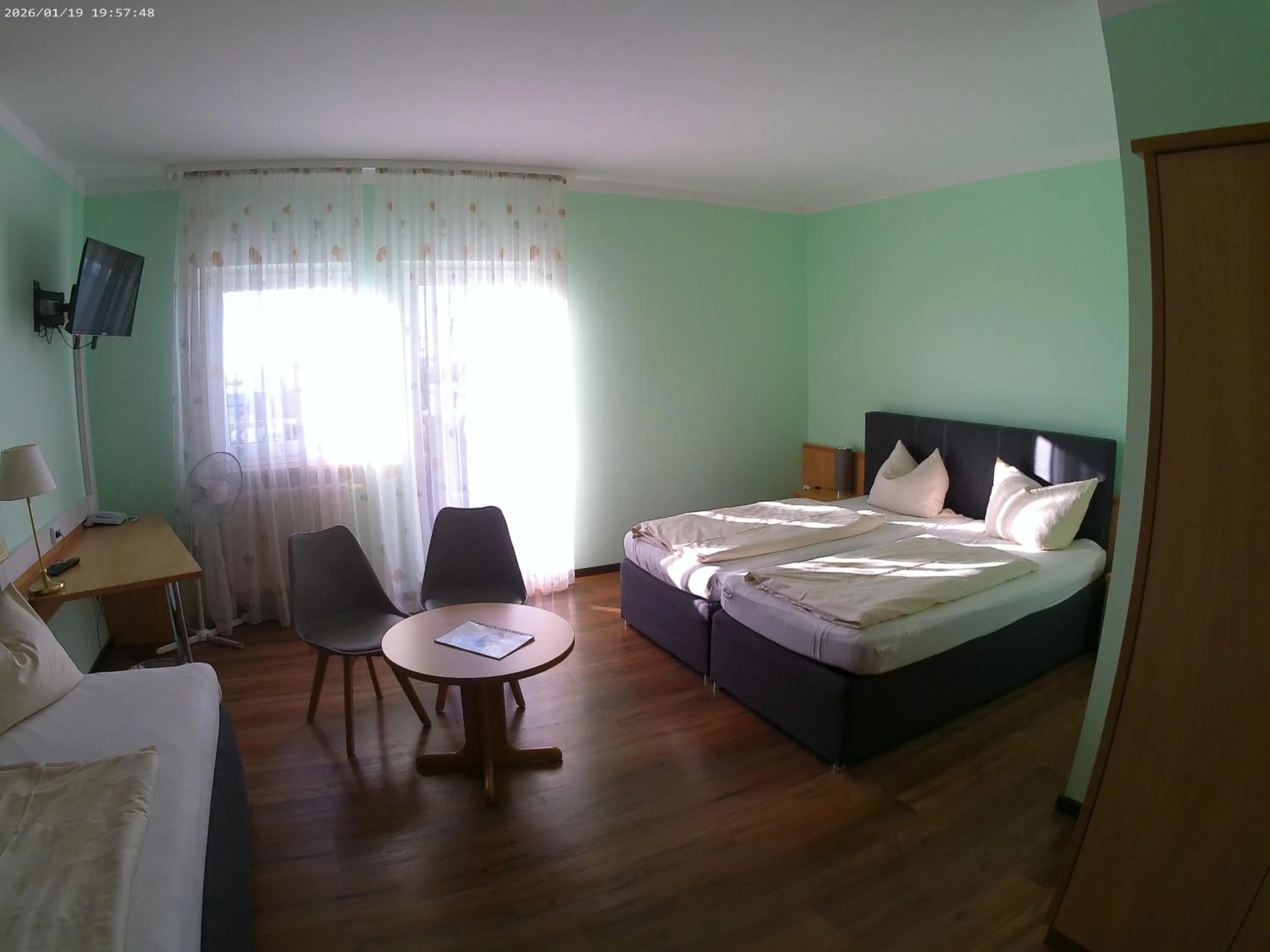 Bed in Hotel Thannhof