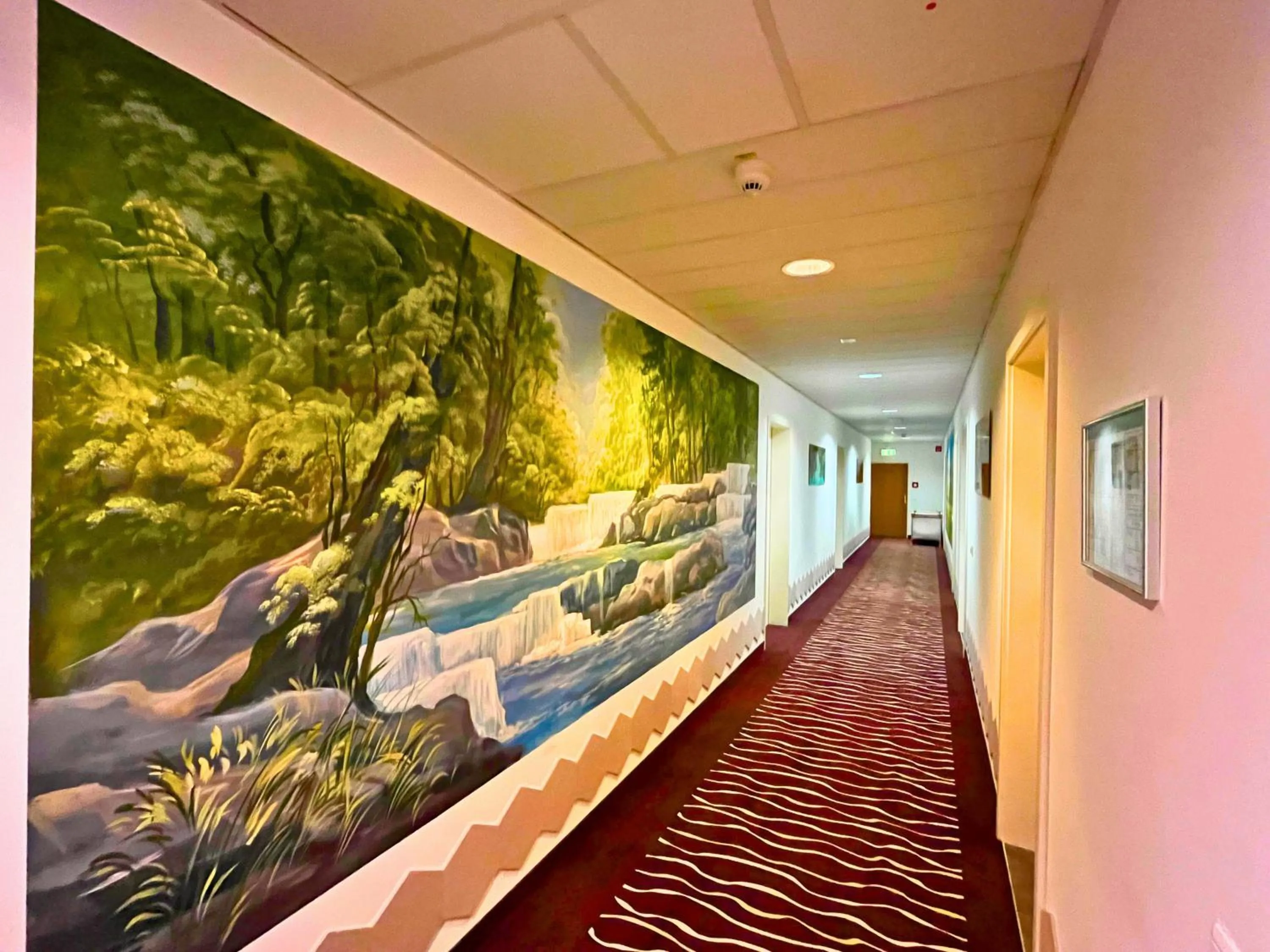 Decorative detail in Hotel Thannhof