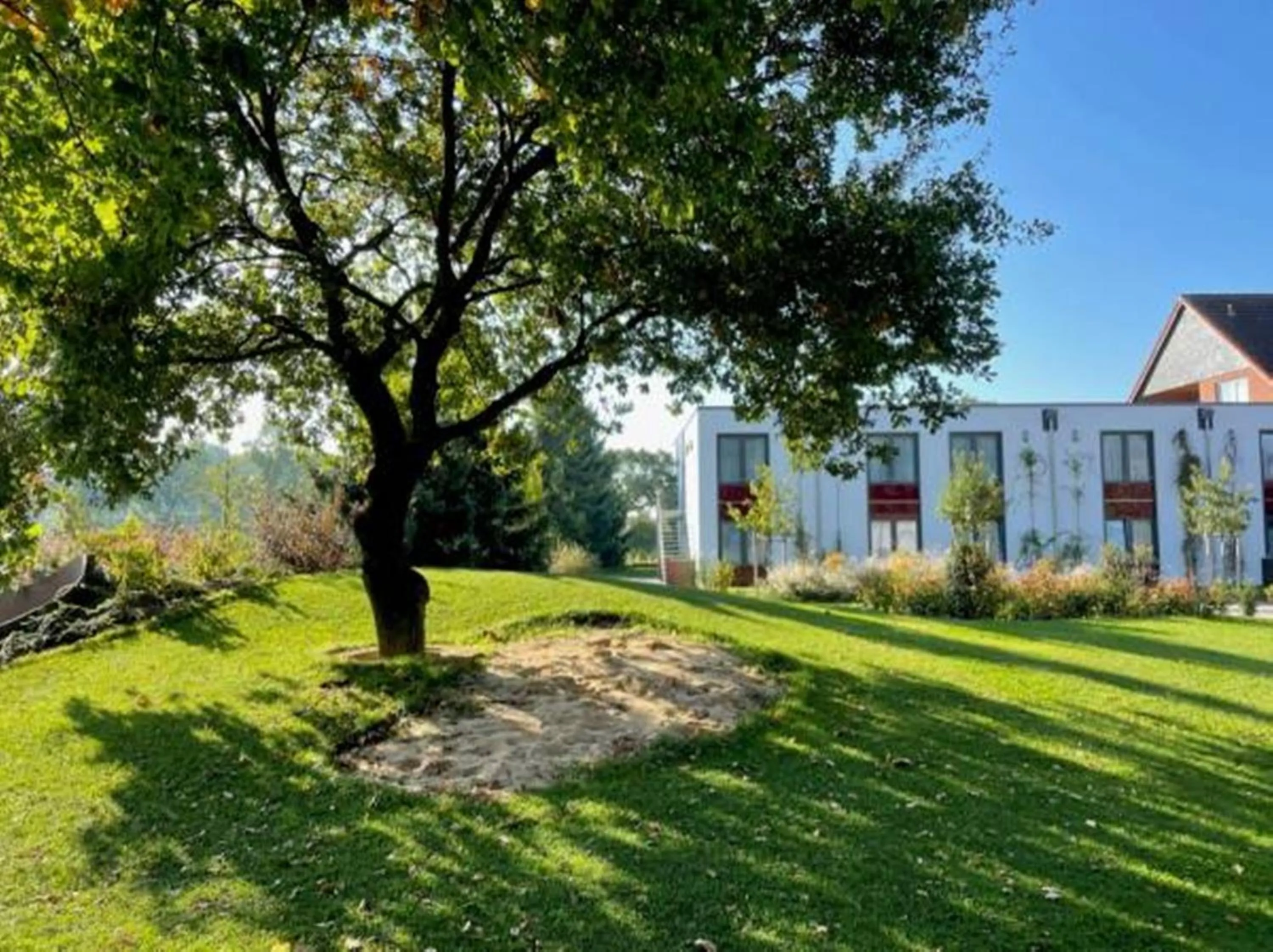 Garden in Balland's Hotel & Restaurant