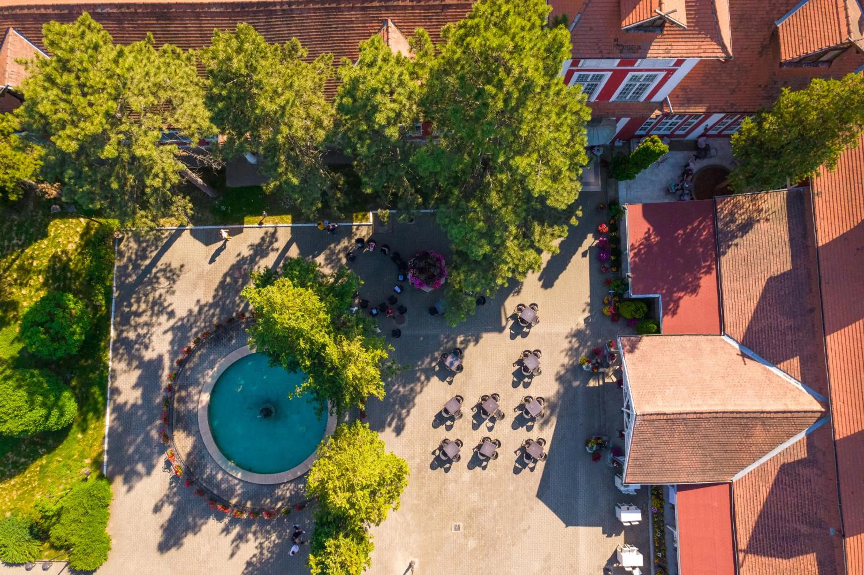 Bird's eye view in Kaštel Ečka