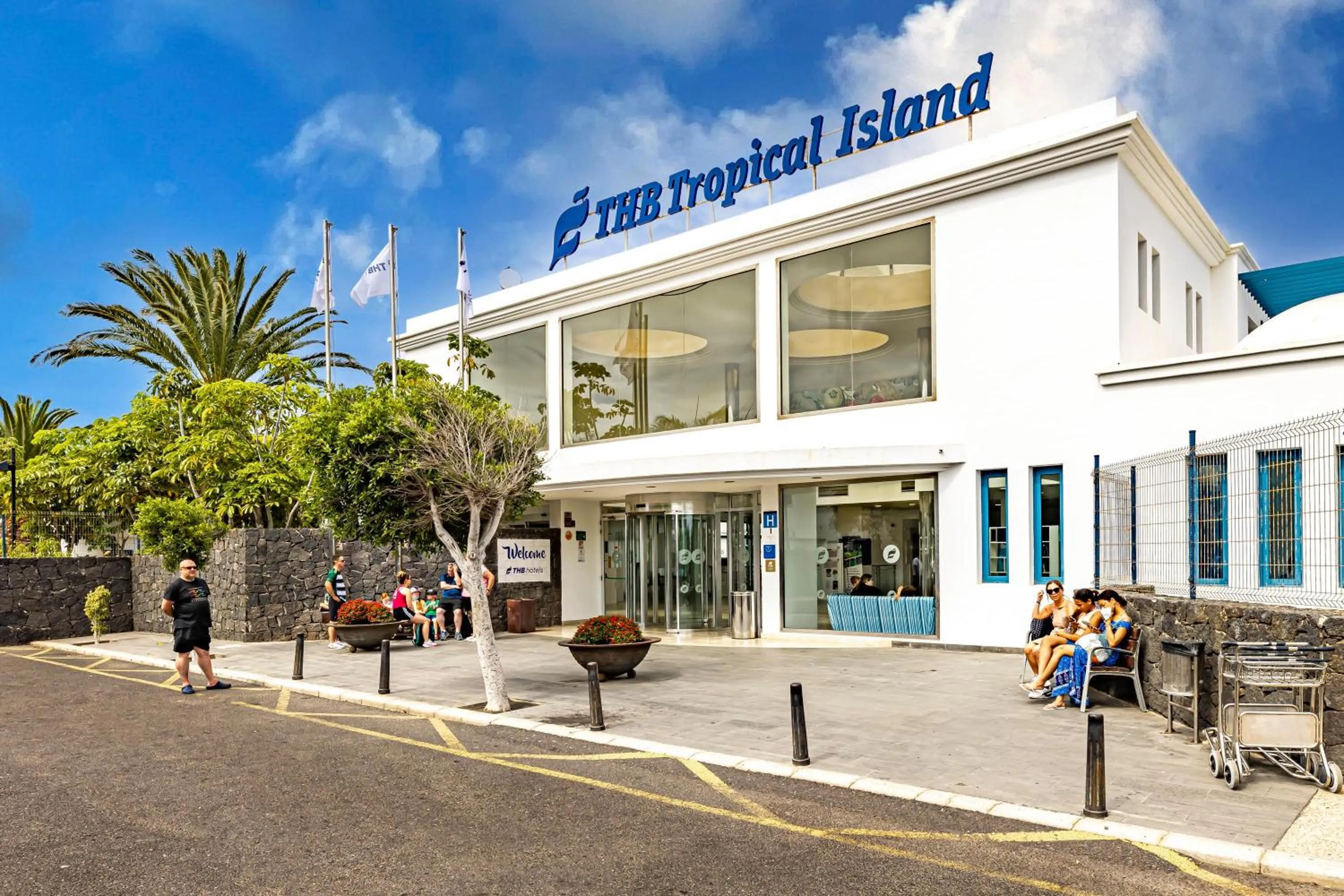 Property building in THB Tropical Island