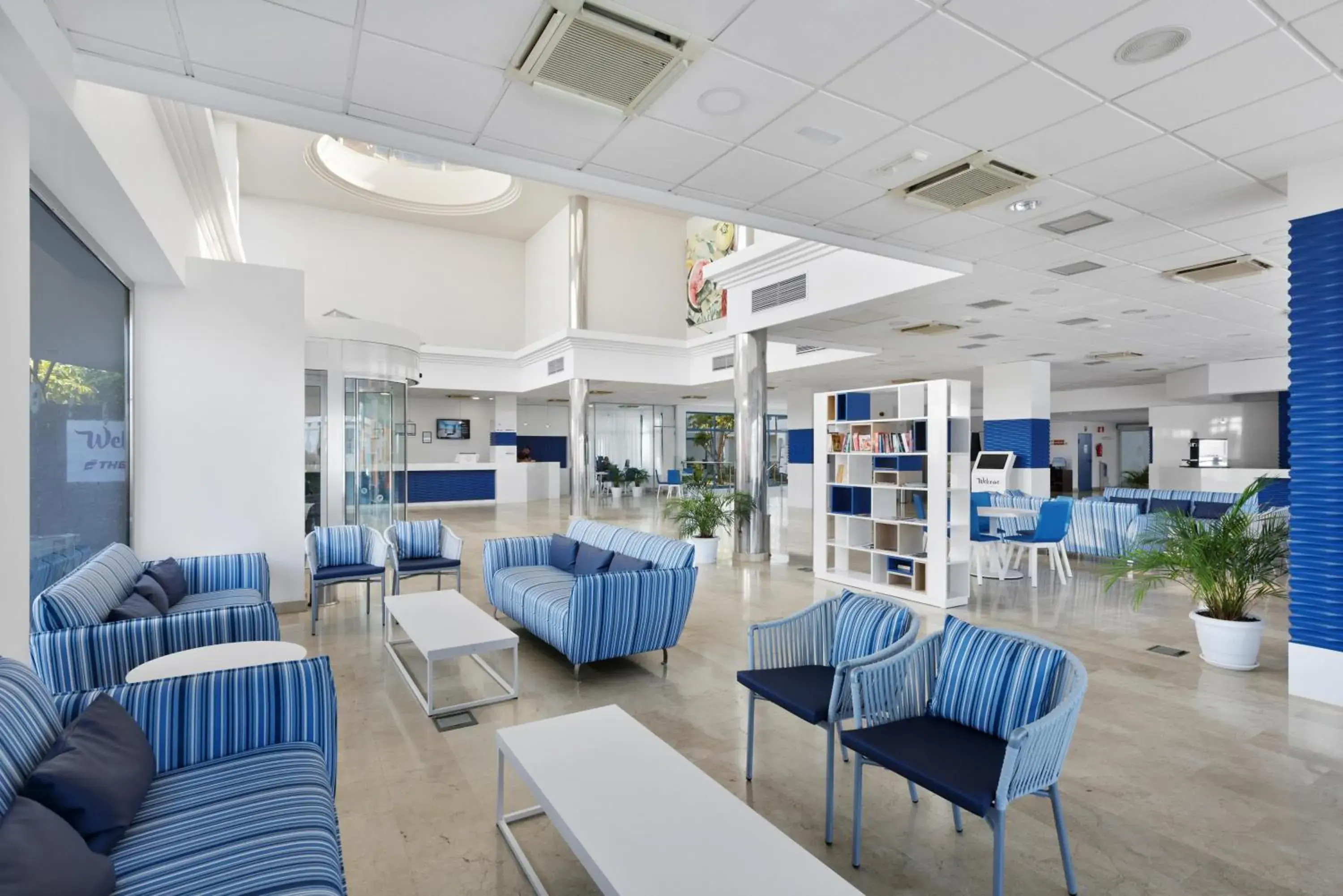 Lobby or reception in THB Tropical Island Lobby or reception in THB Tropical Island