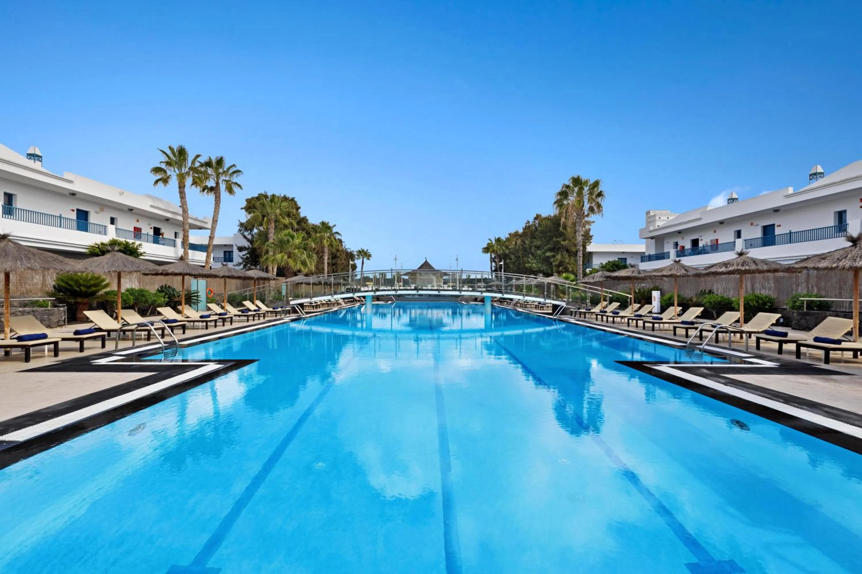 Swimming pool in THB Tropical Island
