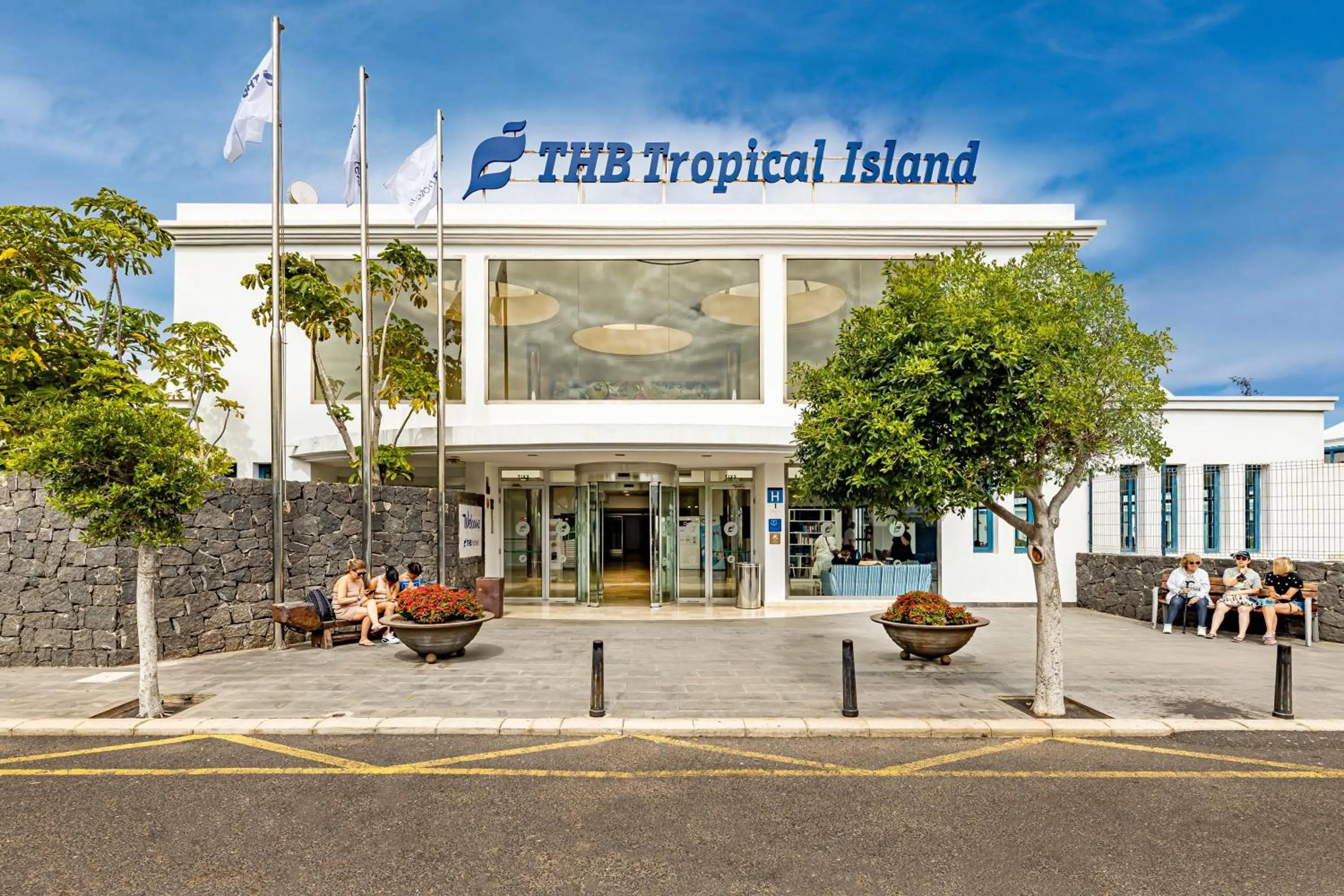 Property building in THB Tropical Island