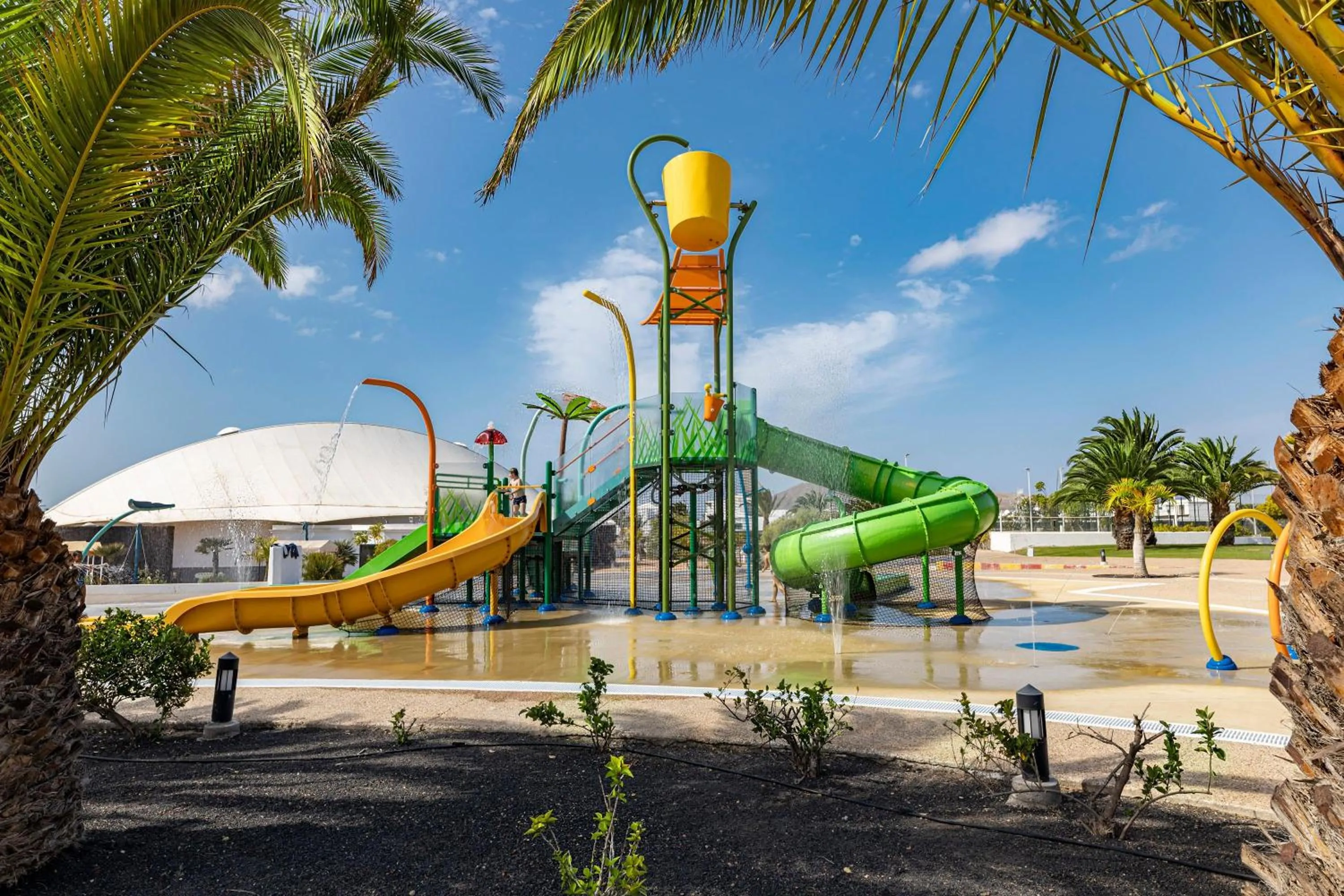 Swimming pool in THB Tropical Island