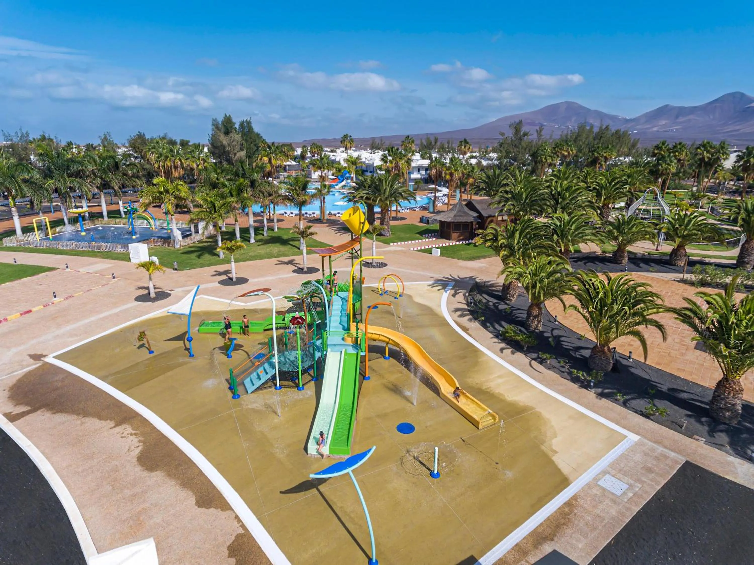 Swimming pool in THB Tropical Island