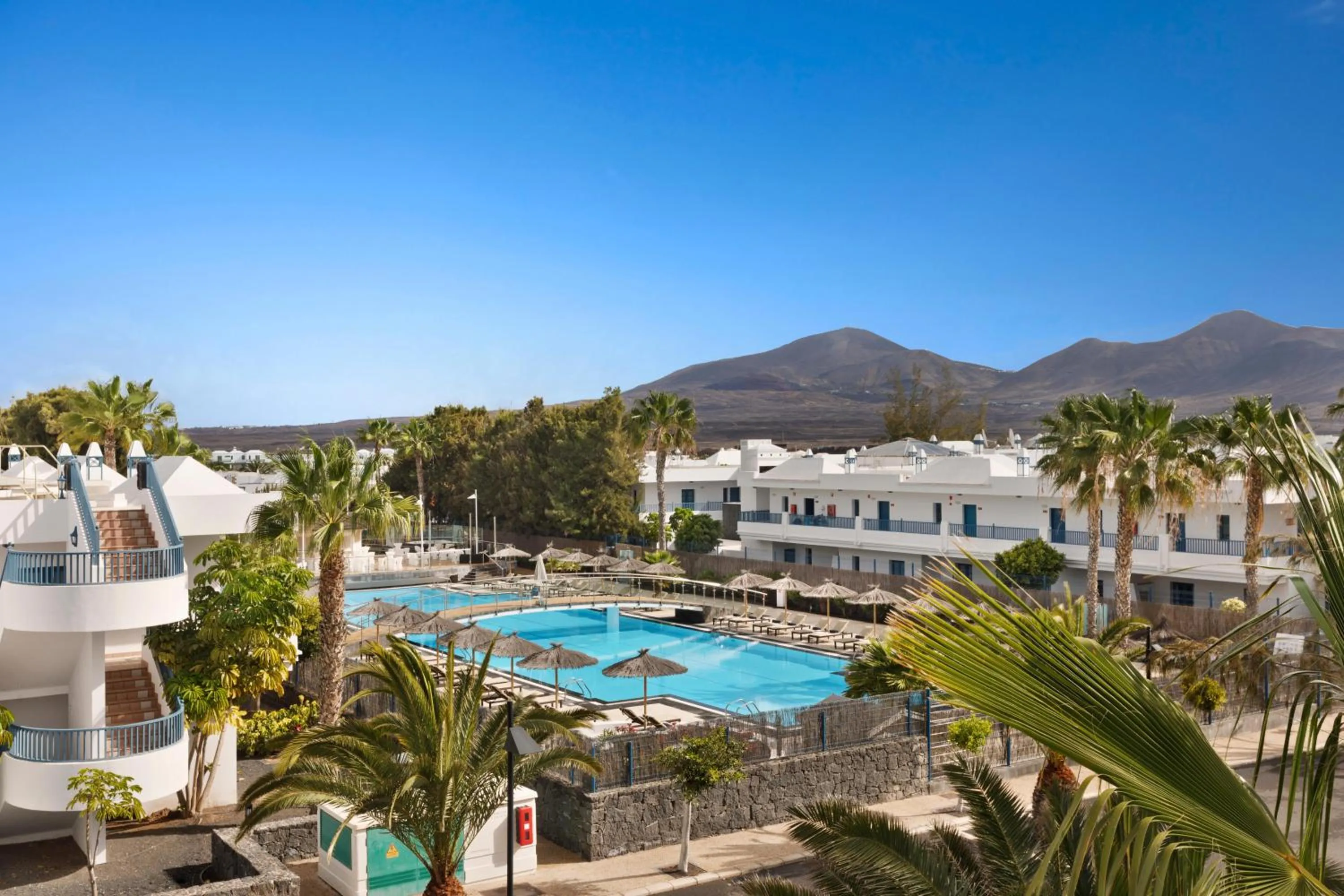 Swimming pool in THB Tropical Island