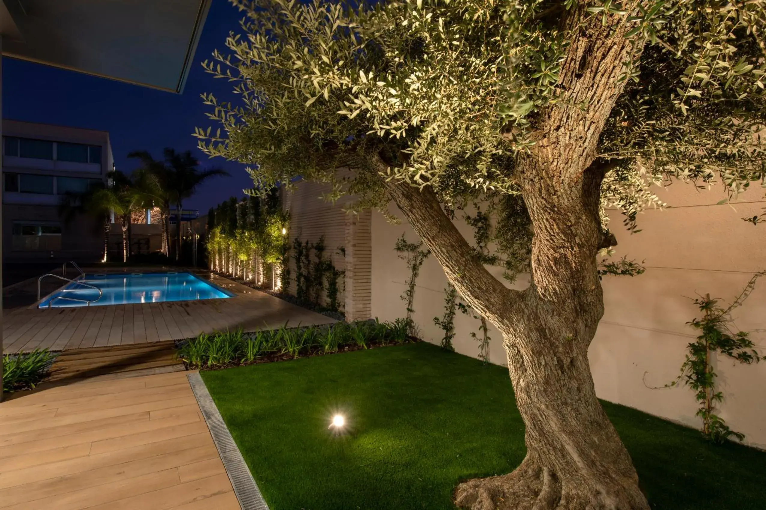 Swimming pool in Tarraco Park Tarragona Swimming pool in Tarraco Park Tarragona