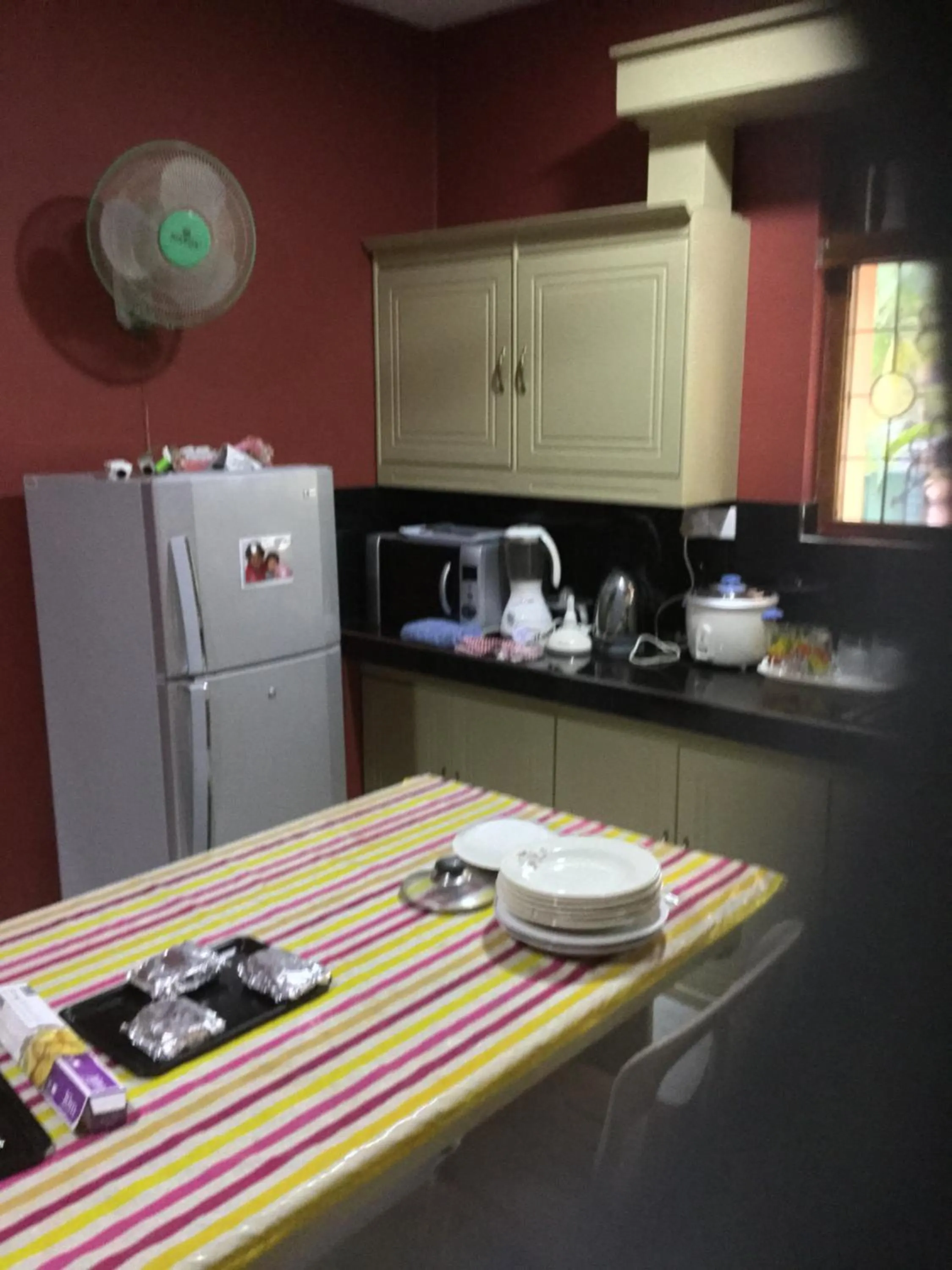 Communal kitchen in Galappathie Residence