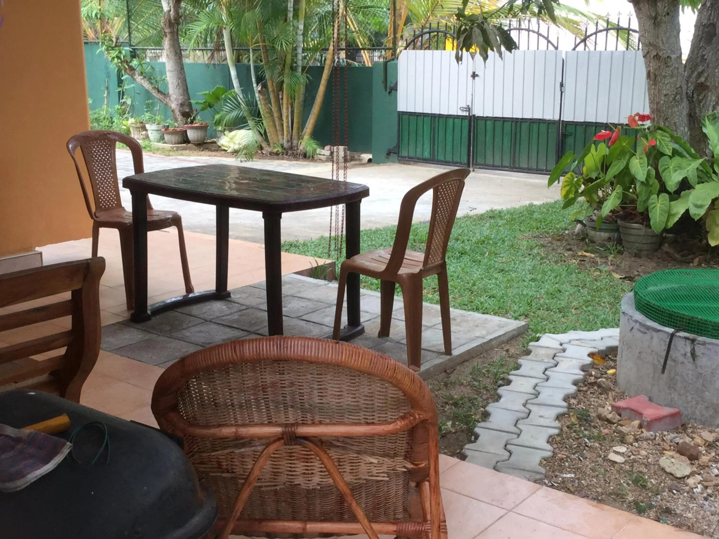 Patio in Galappathie Residence