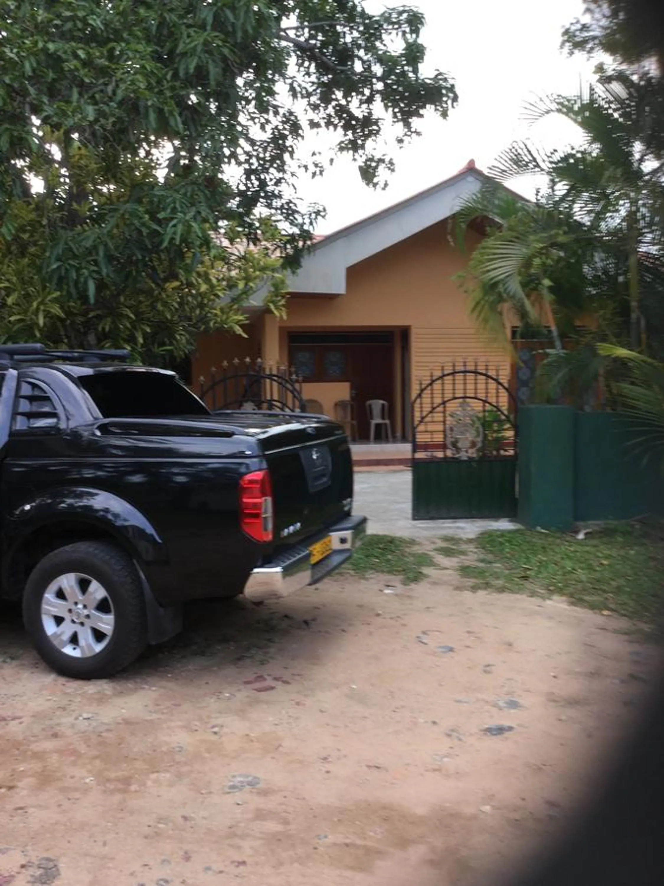 On site in Galappathie Residence