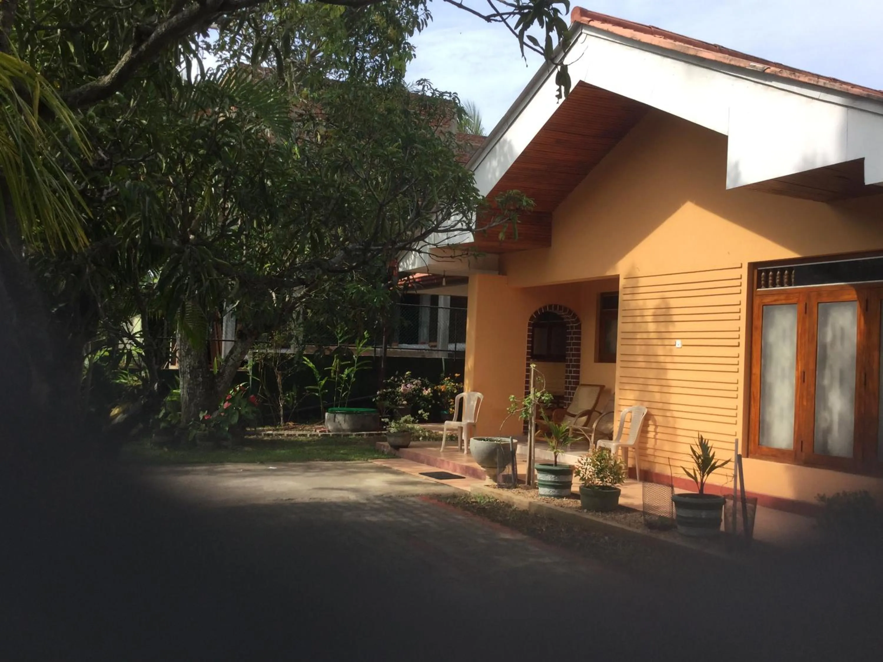 Garden view in Galappathie Residence