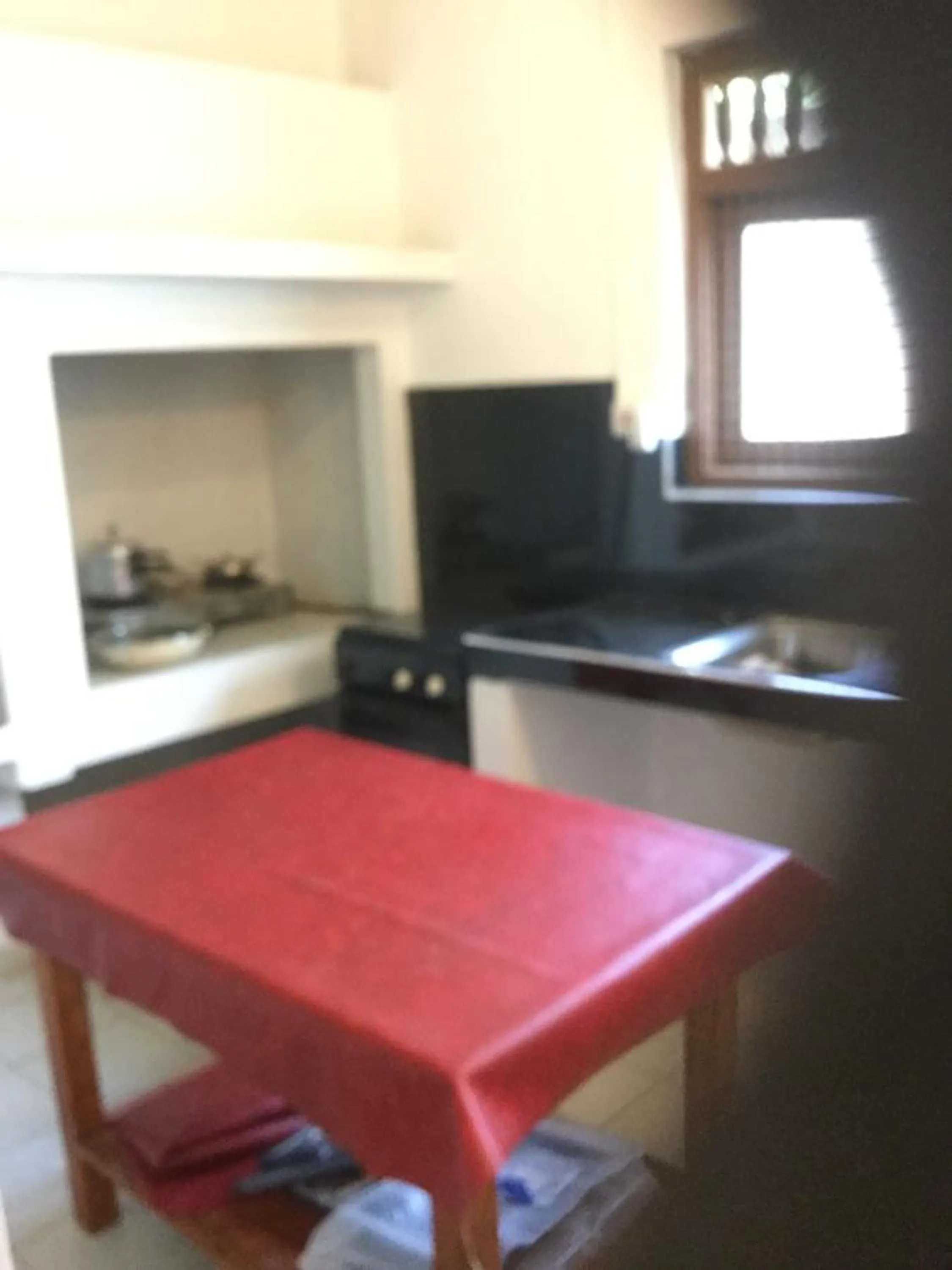 Communal kitchen in Galappathie Residence