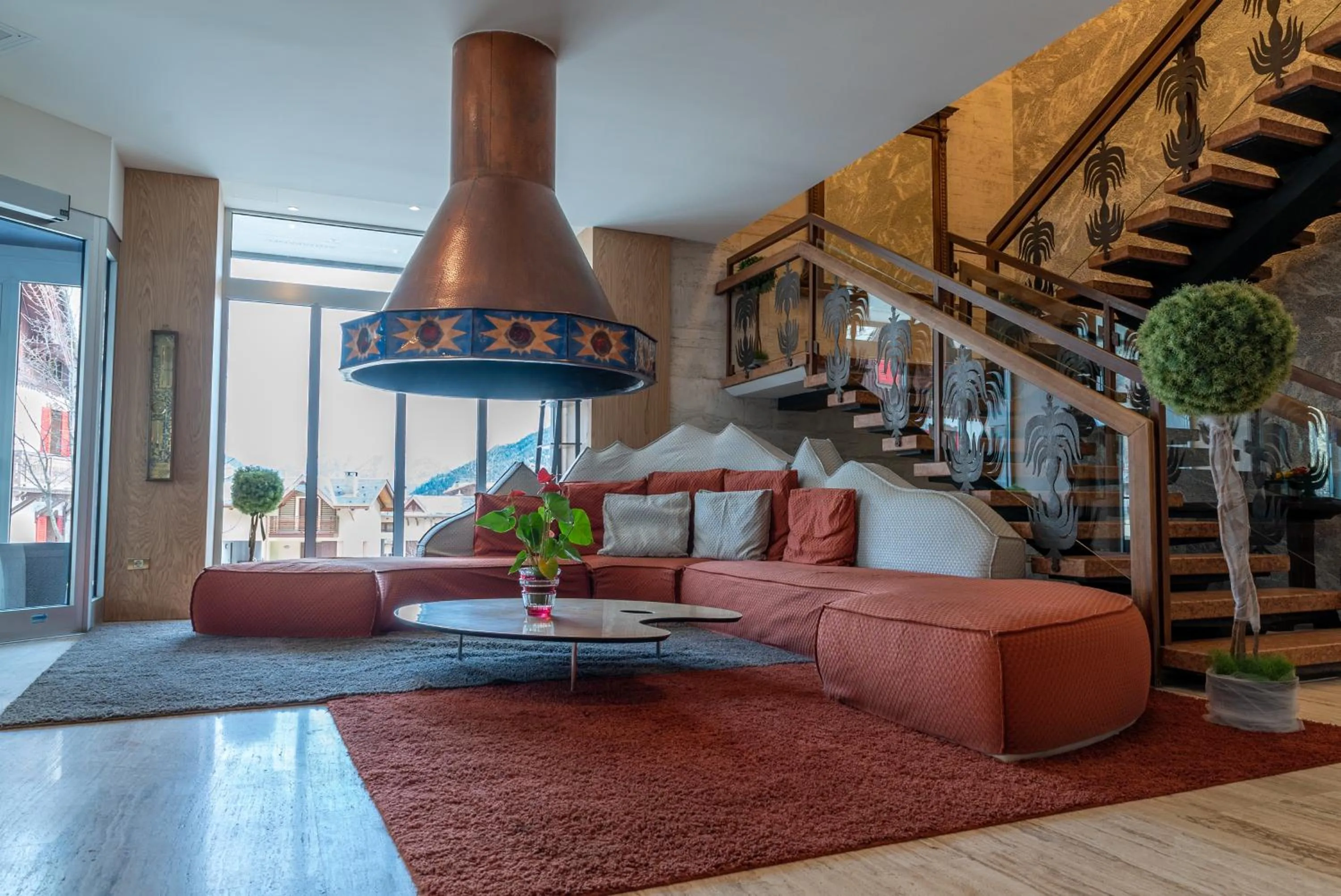 Lobby or reception in Cristallo Wellness Hotel