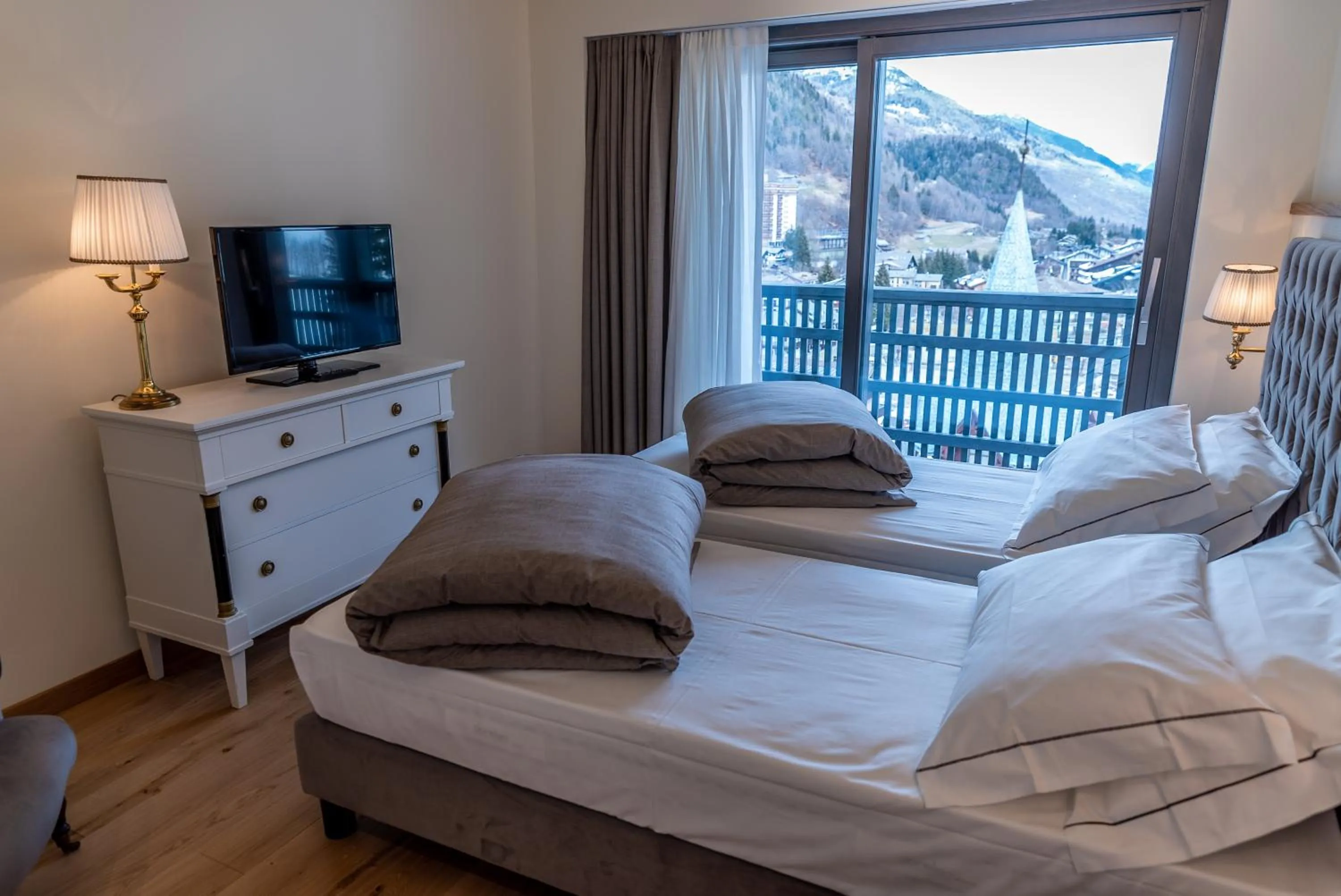 Bedroom, Bed in Cristallo Wellness Hotel